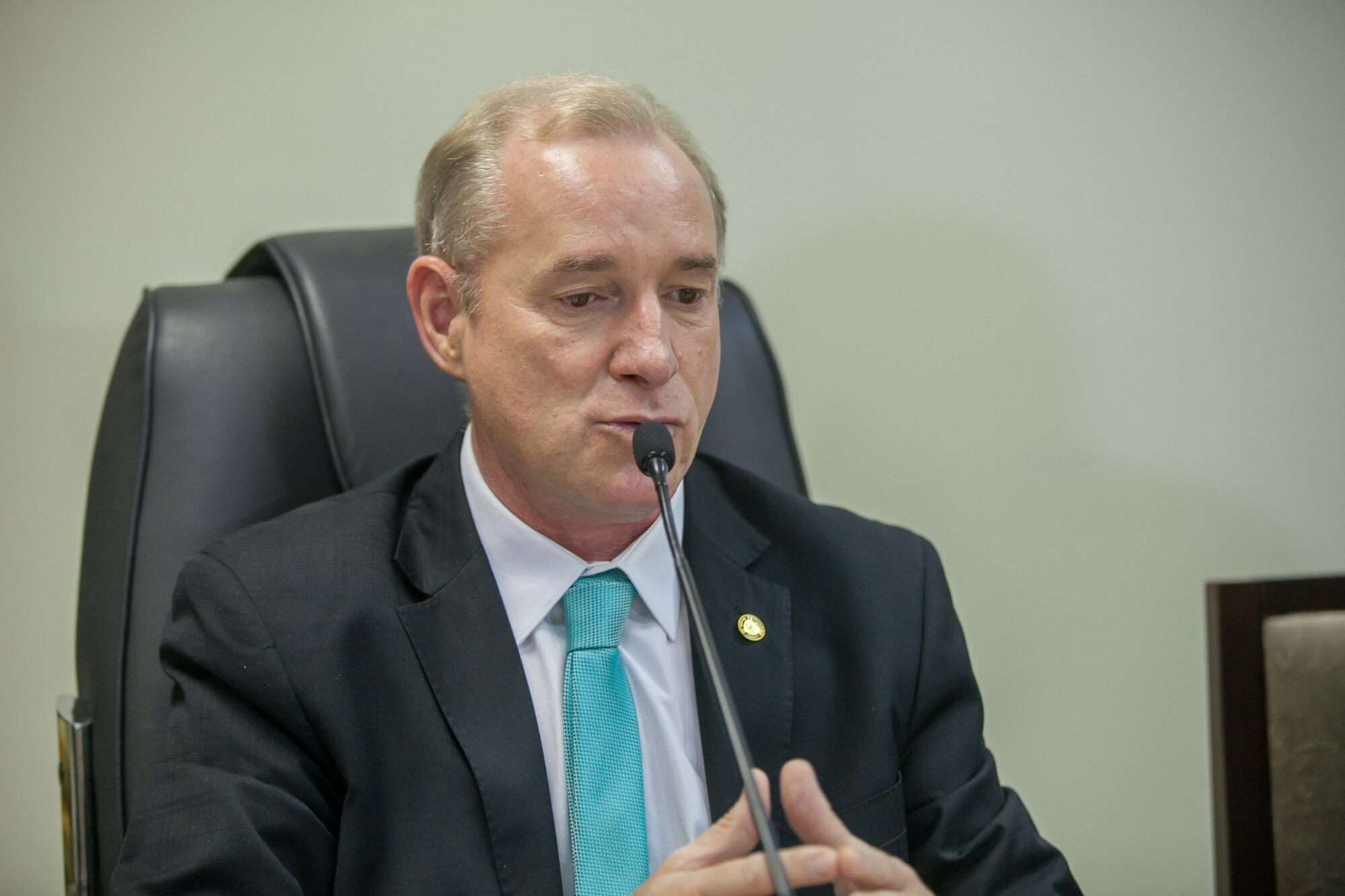 Deputado Aldo Schneider, presidente da comissão