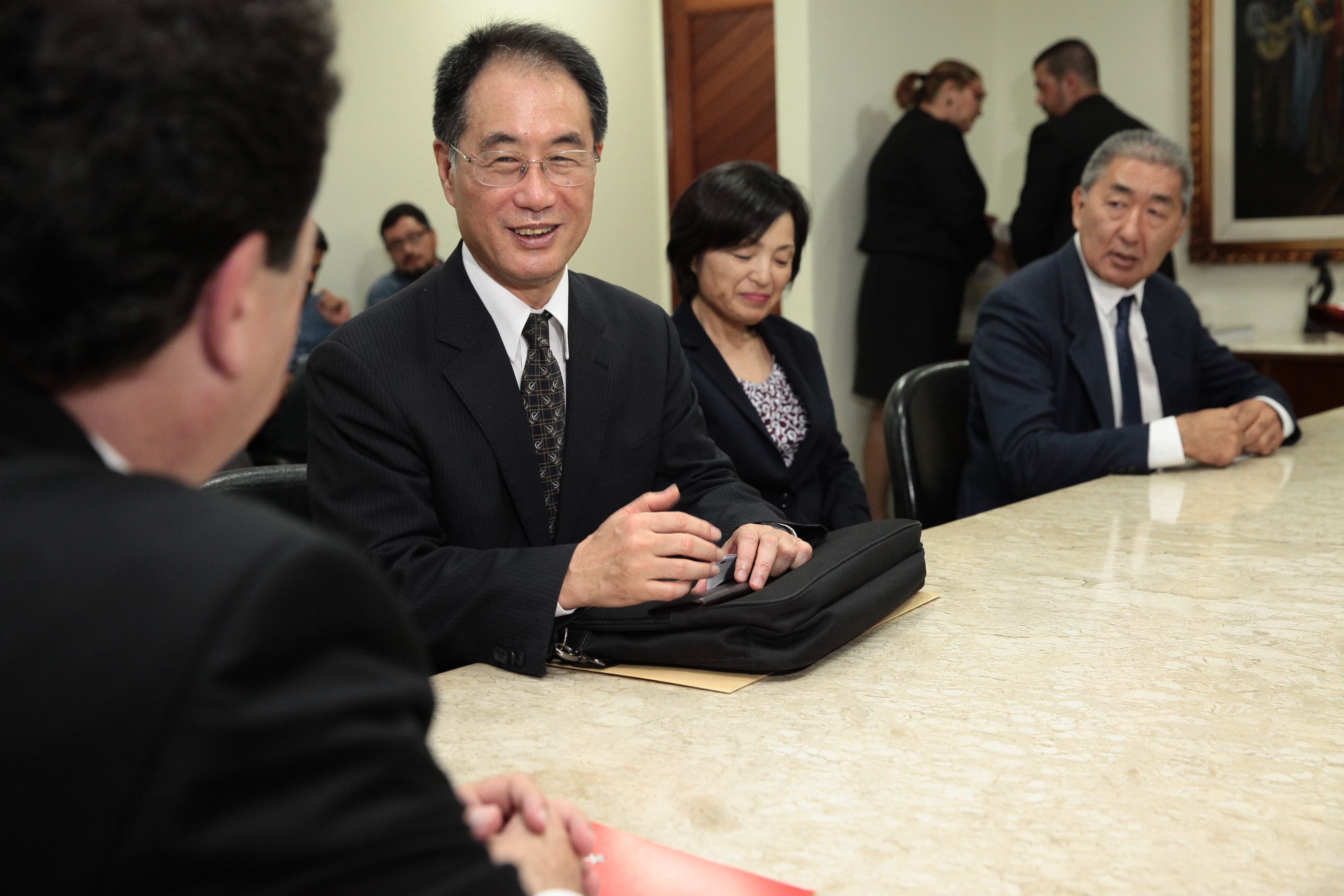 Cônsul do Japão é Recebido na Alesc.