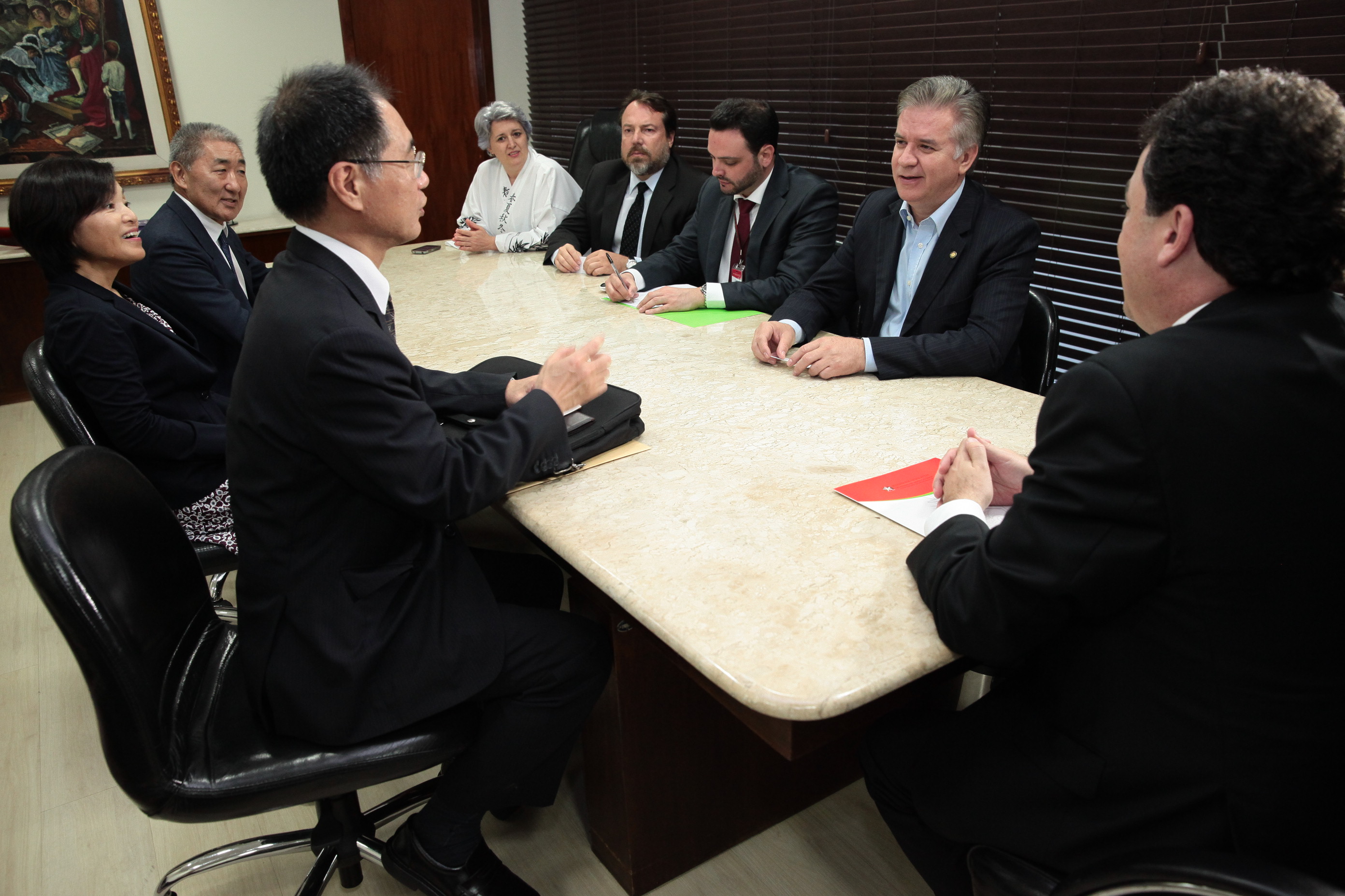 Cônsul do Japão é Recebido na Alesc.