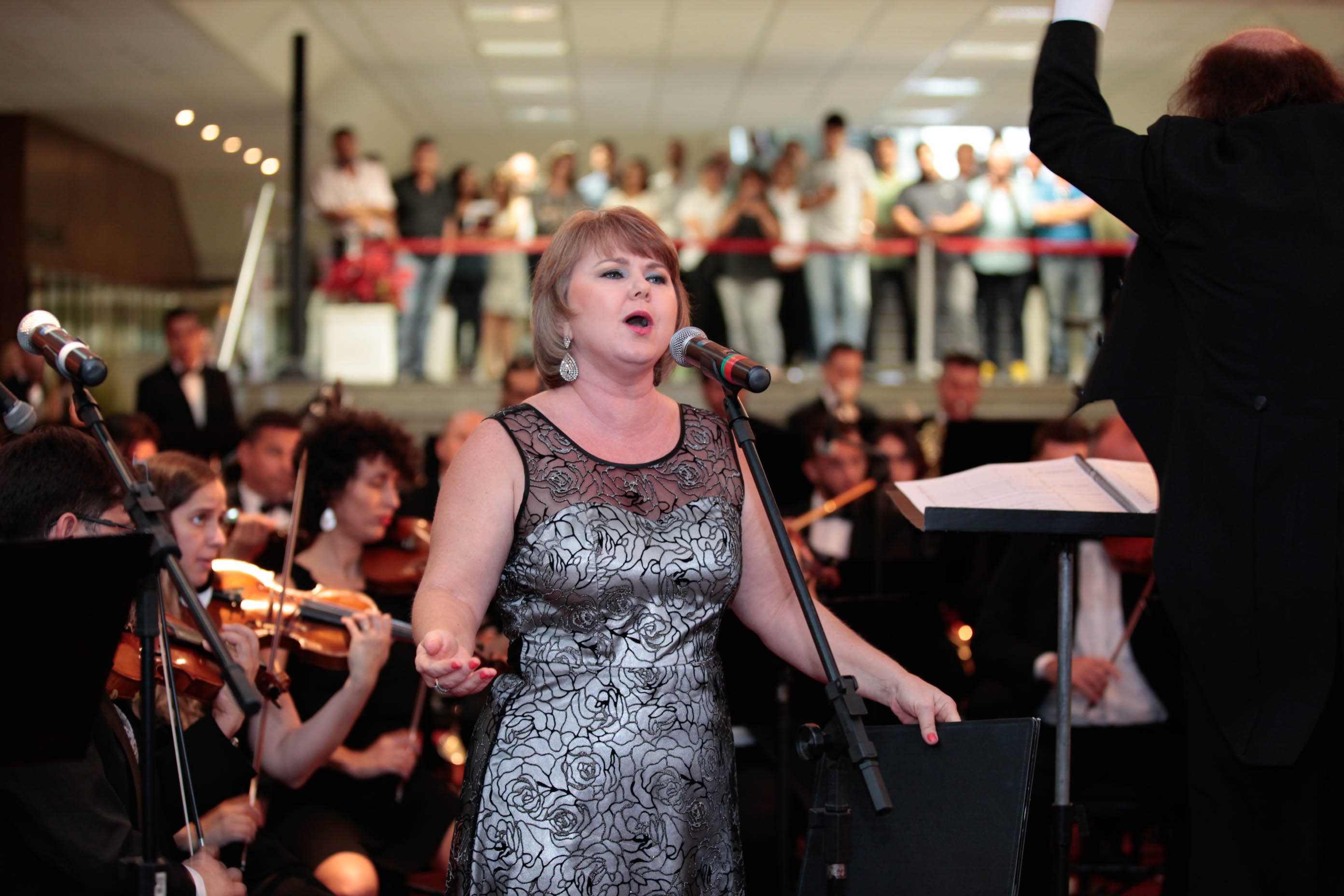 Apresentação da Orquestra Sinfônica de Santa Catarina. Foto: Daniella Coriolano