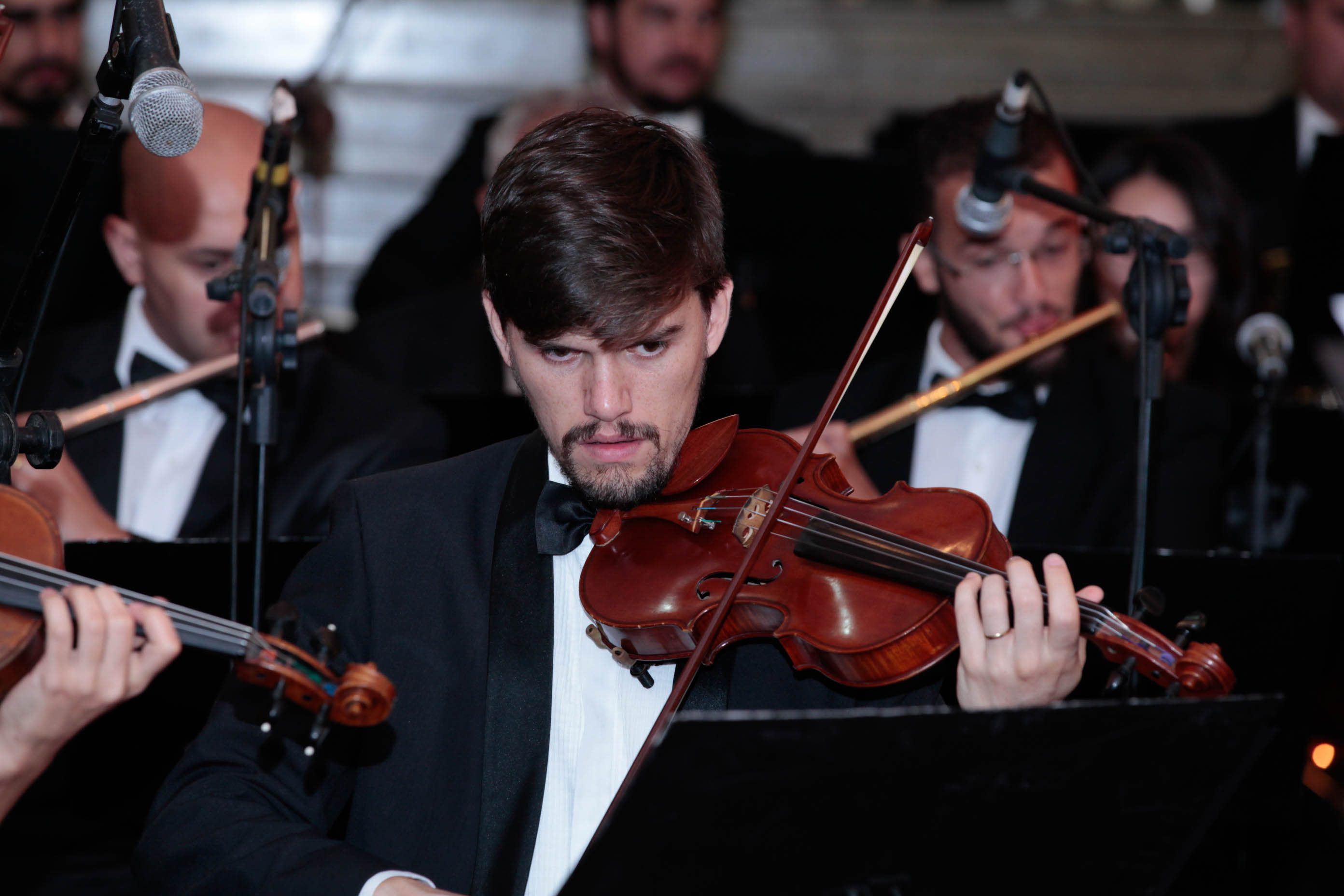 Apresentação da Orquestra Sinfônica de Santa Catarina. Foto: Daniella Coriolano