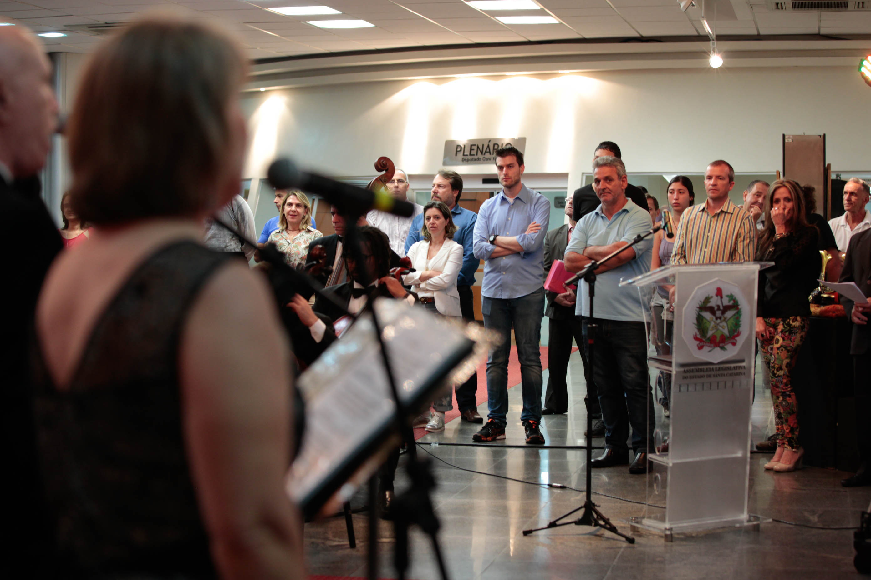Apresentação da Orquestra Sinfônica de Santa Catarina. Foto: Daniella Coriolano