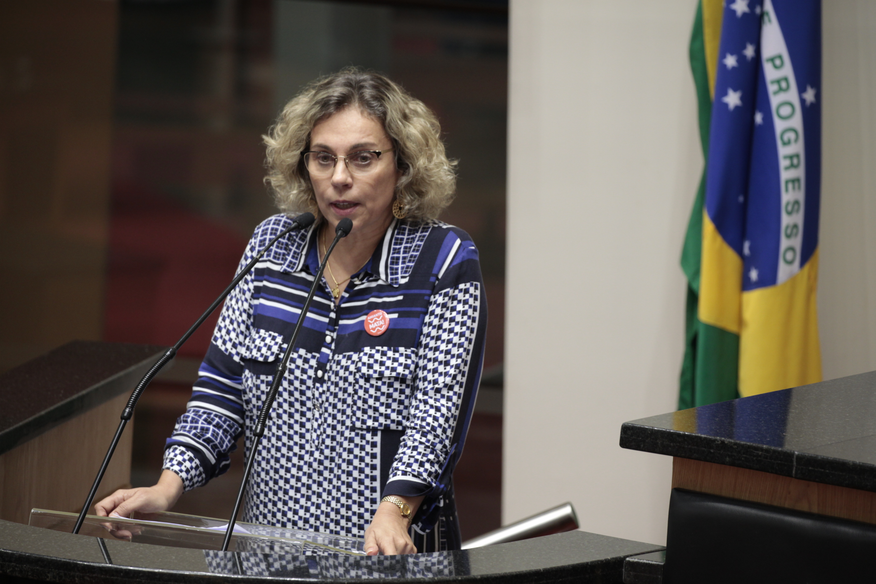 Sessão Ordinária. Deputada Ana Paula Lima (PT). Foto: Daniella Coriolano