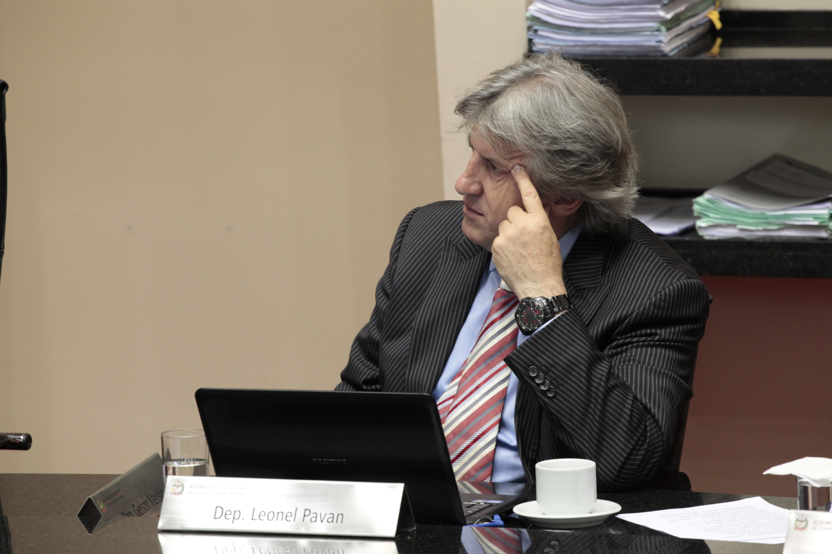 Sessão Ordinária. Deputado Leonel Pavan (PSDB). Foto: Daniella Coriolano