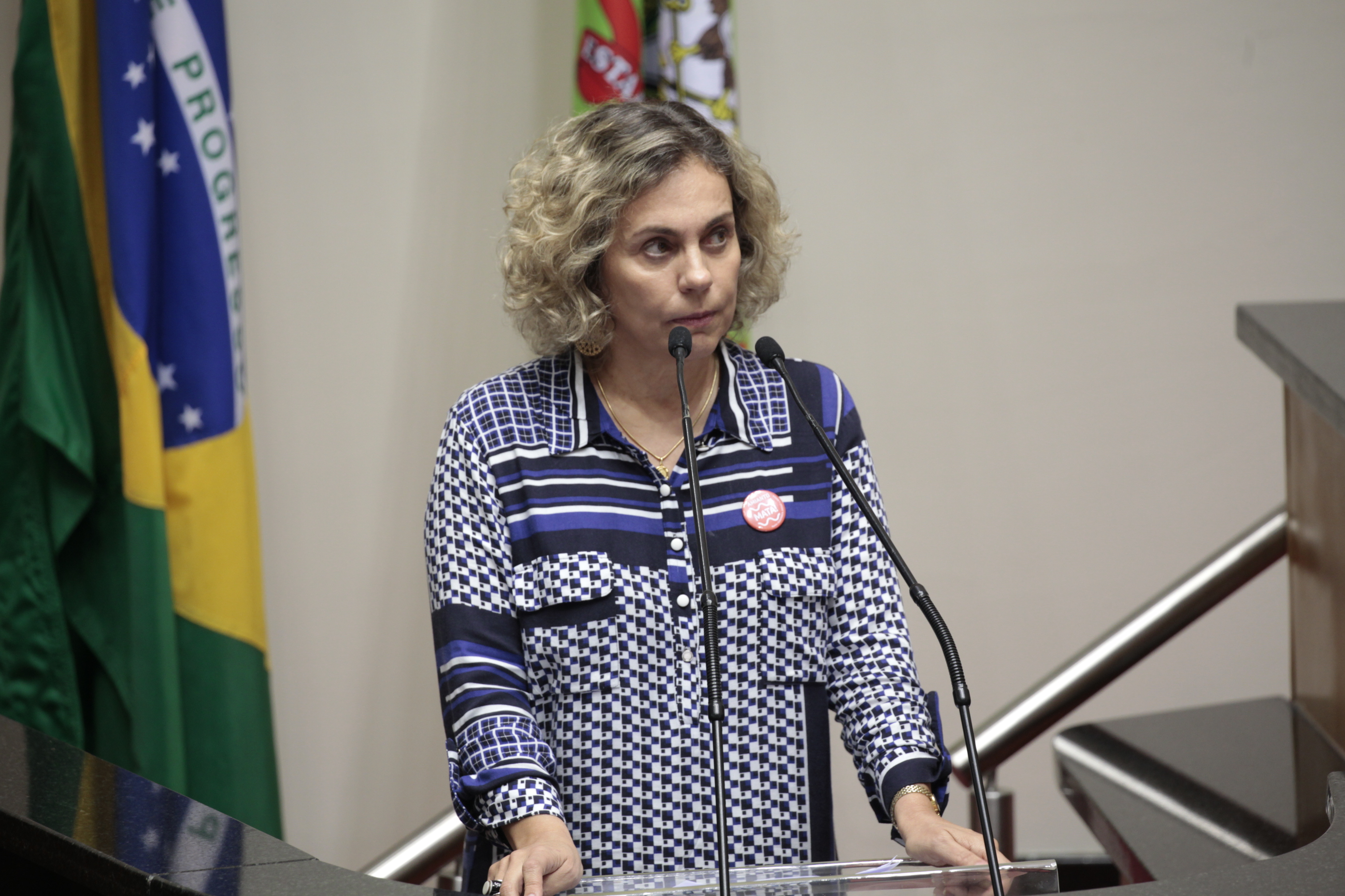Sessão Ordinária. Deputada Ana Paula Lima (PT). Foto: Daniella Coriolano