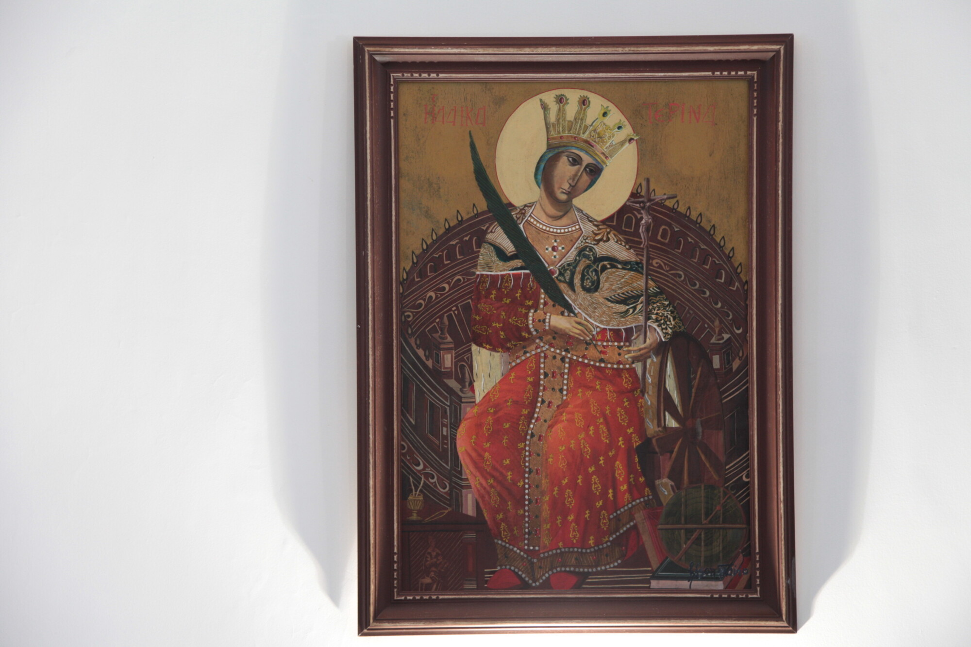 Catarina de Alexandria: um pedacinho da padroeira acessível à visitação