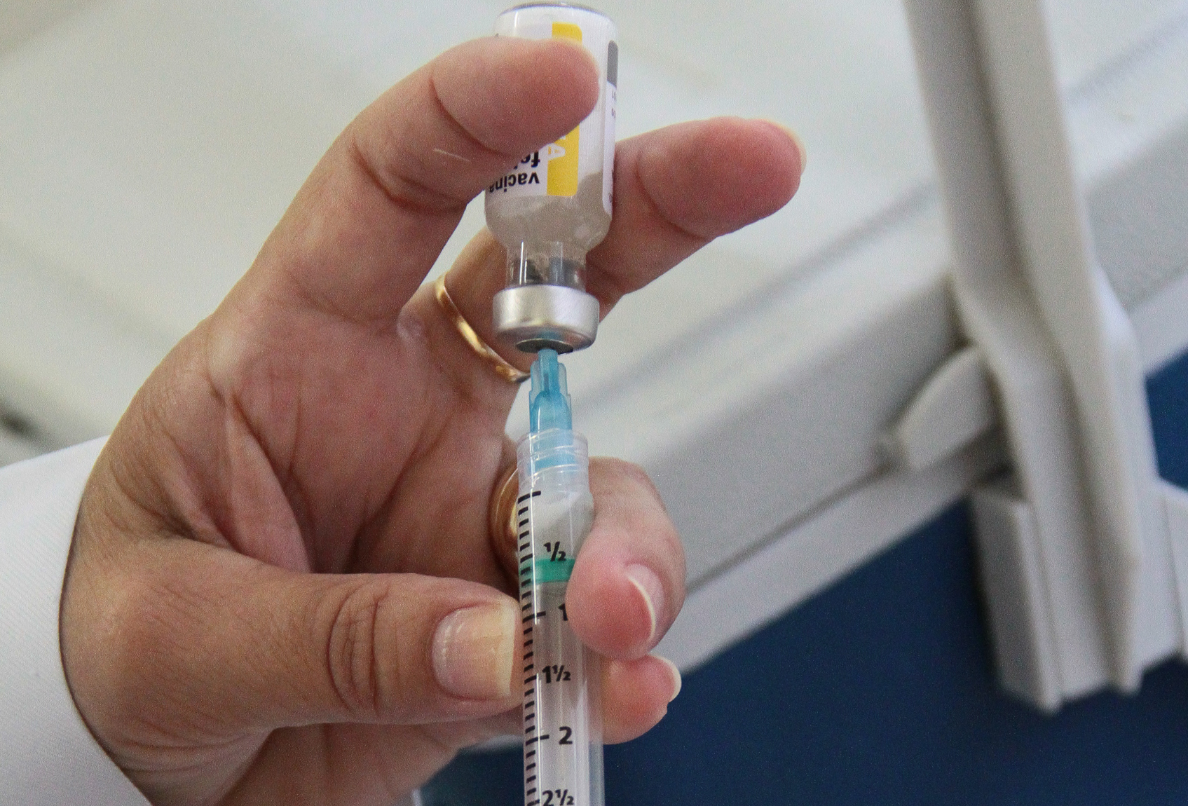 Campanha de Vacinação contra a Febre Amarela.