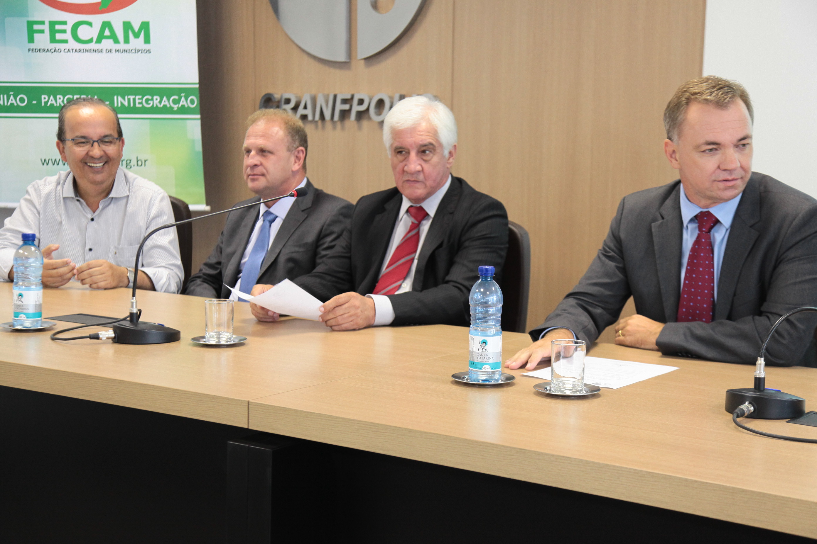 Posse da nova diretoria da FECAM.