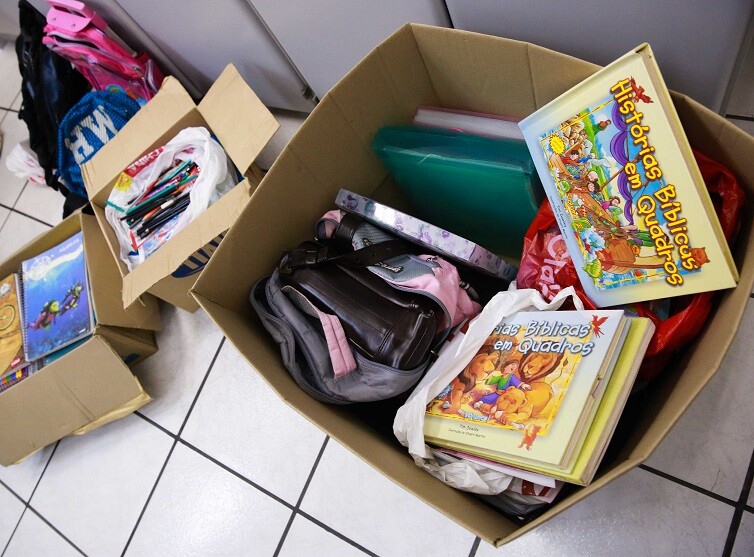 Sesc arrecada material escolar para alunos de baixa renda