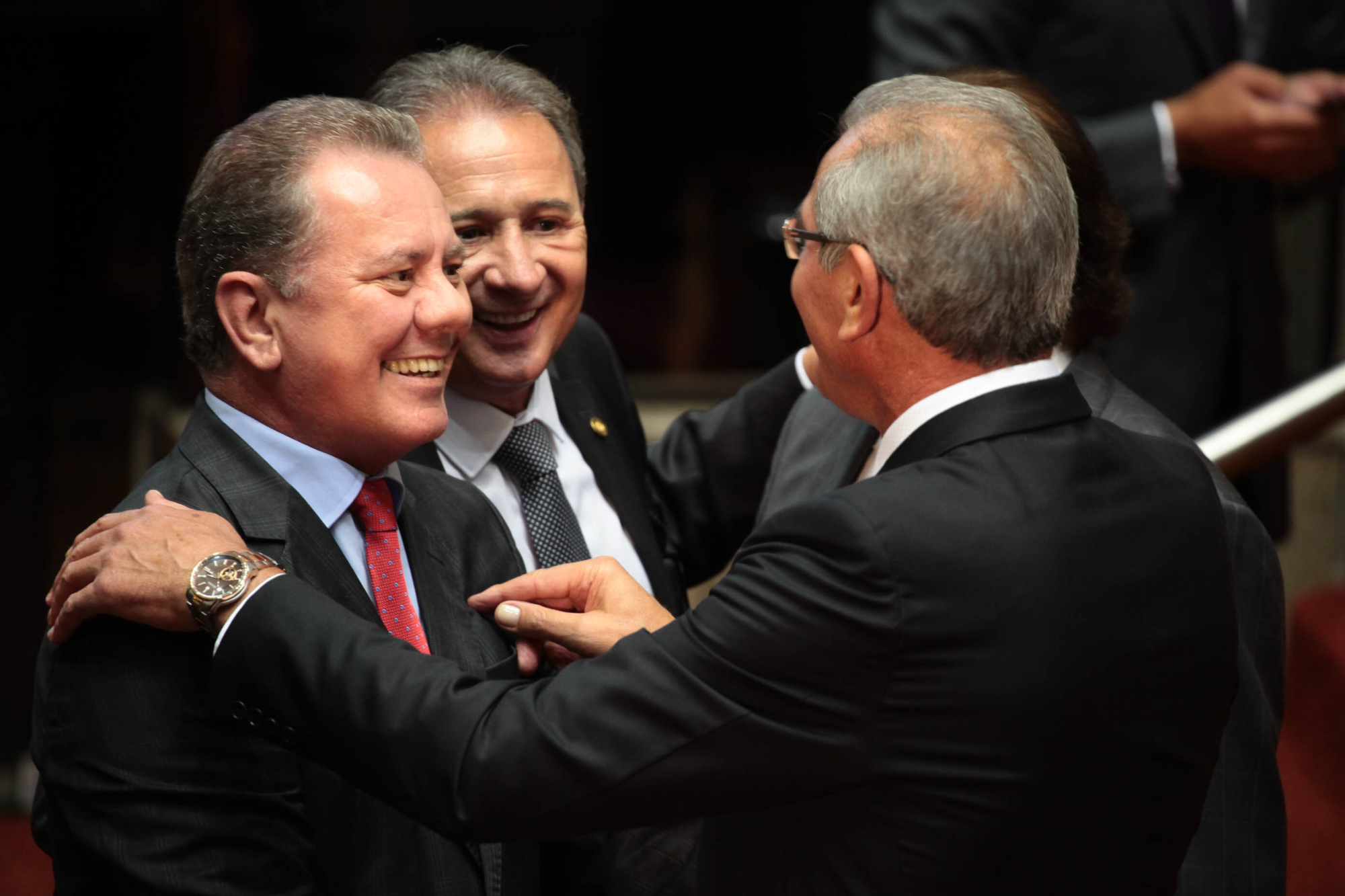 Lideranças e personalidades de SC prestigiam a posse de Silvio Dreveck