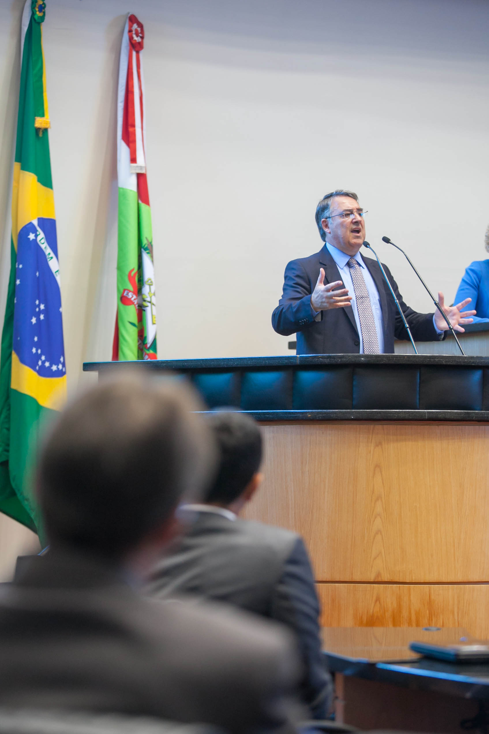 Governador Raimundo Colombo Faz Leitura da Mensagem Anual na Alesc