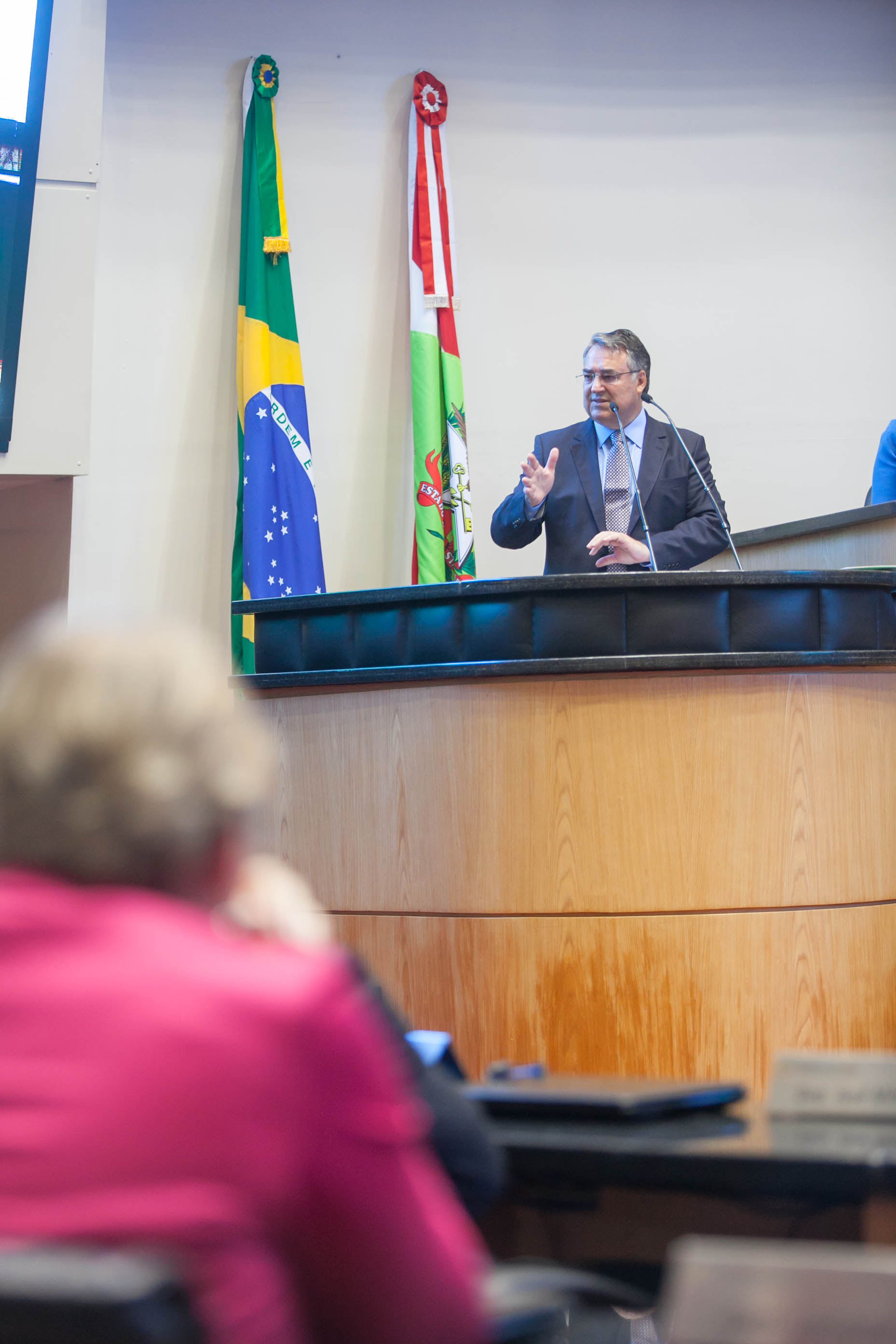 Governador Raimundo Colombo Faz Leitura da Mensagem Anual na Alesc