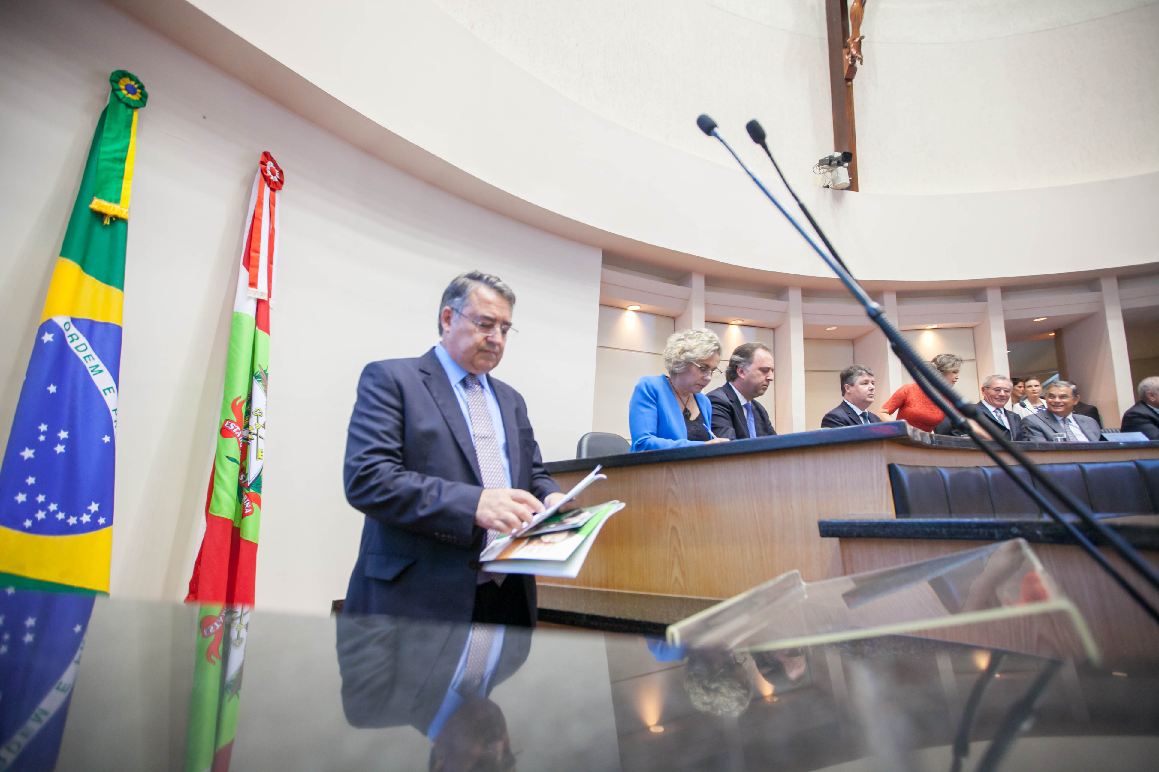 Governador Raimundo Colombo Faz Leitura da Mensagem Anual na Alesc