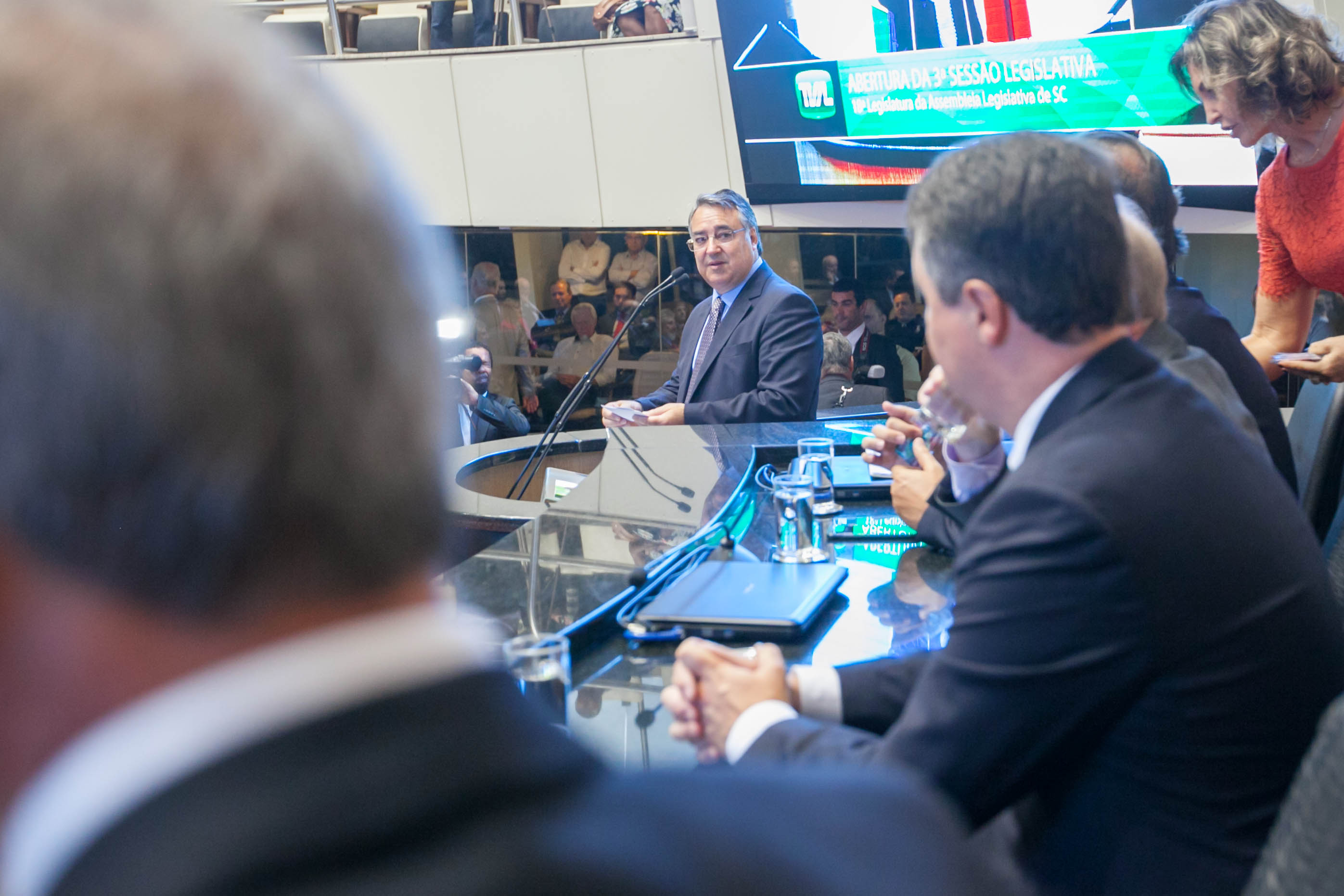 Governador Raimundo Colombo Faz Leitura da Mensagem Anual na Alesc