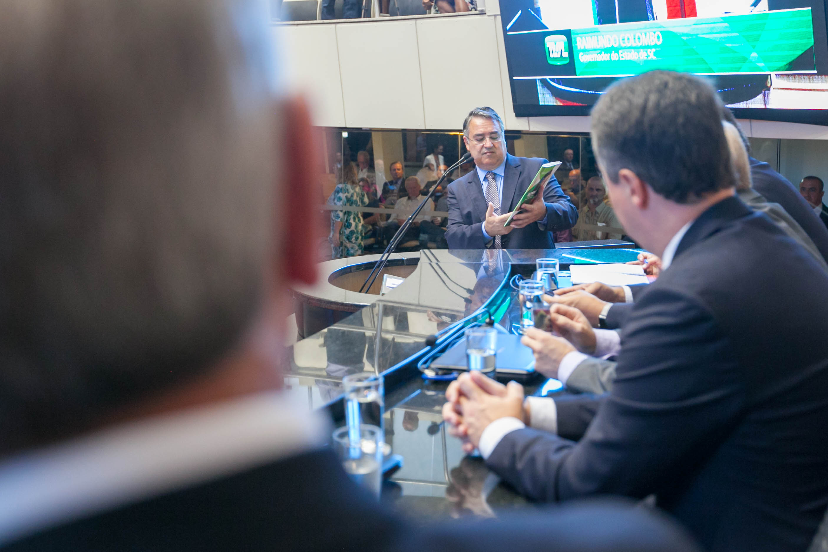 Governador Raimundo Colombo Faz Leitura da Mensagem Anual na Alesc