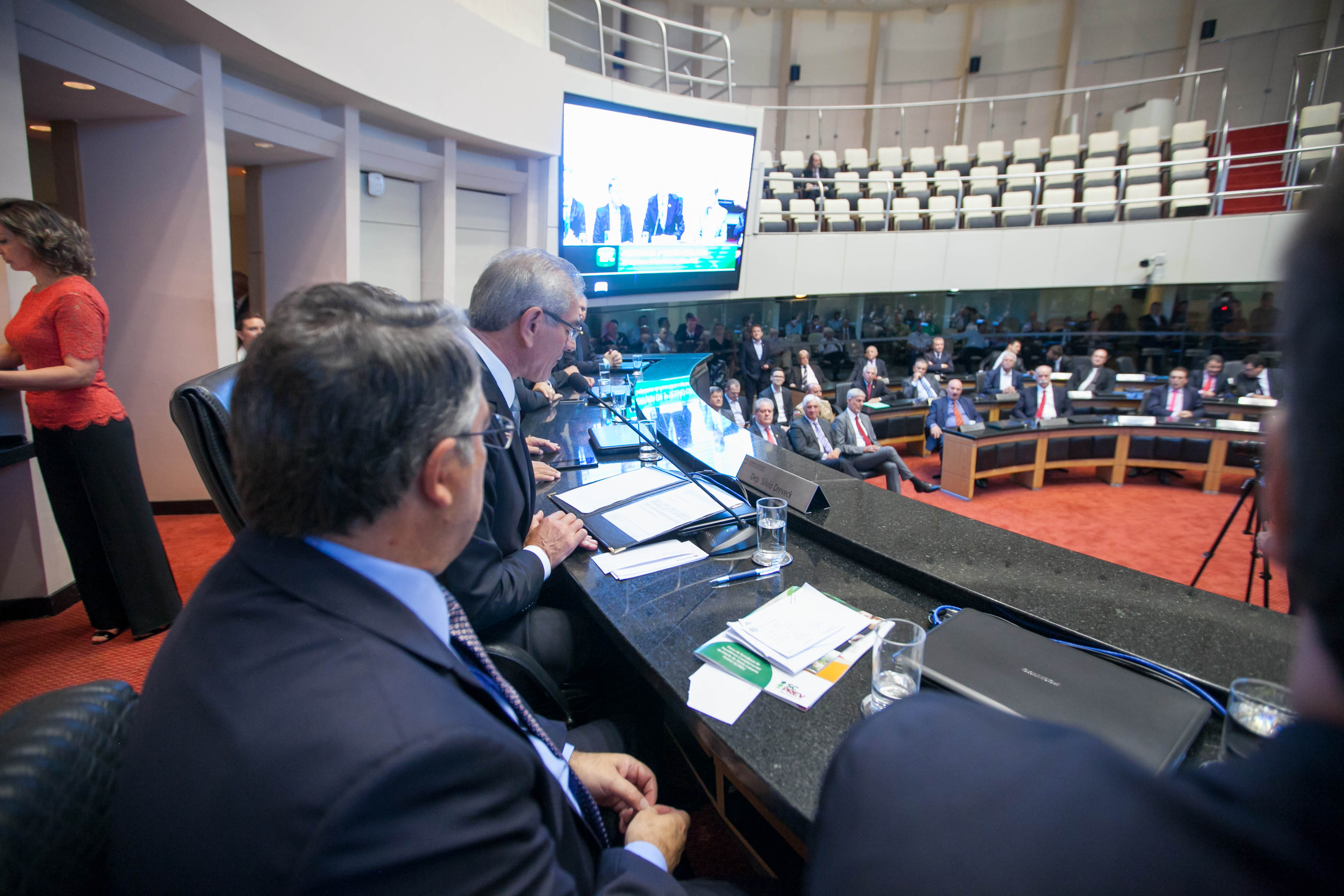 Governador Raimundo Colombo Faz Leitura da Mensagem Anual na Alesc