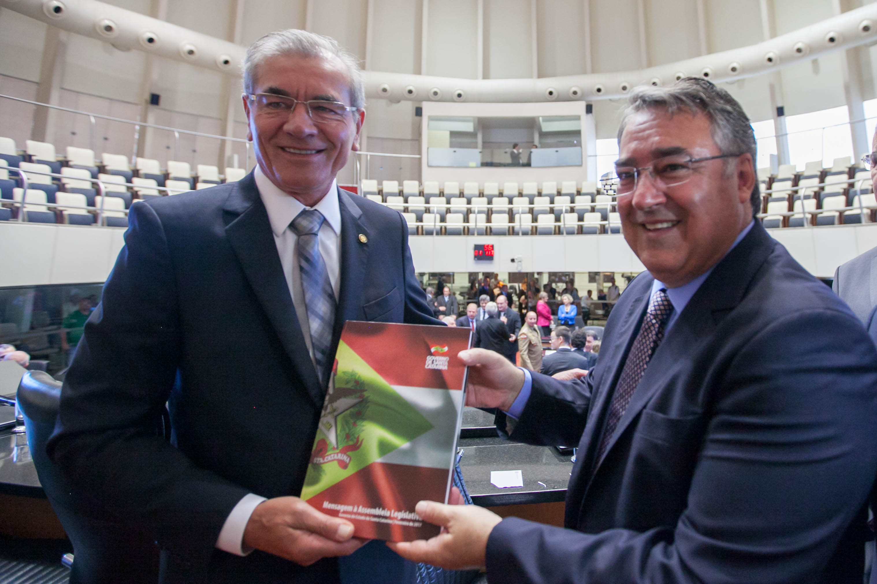 Governador Raimundo Colombo Faz Leitura da Mensagem Anual na Alesc