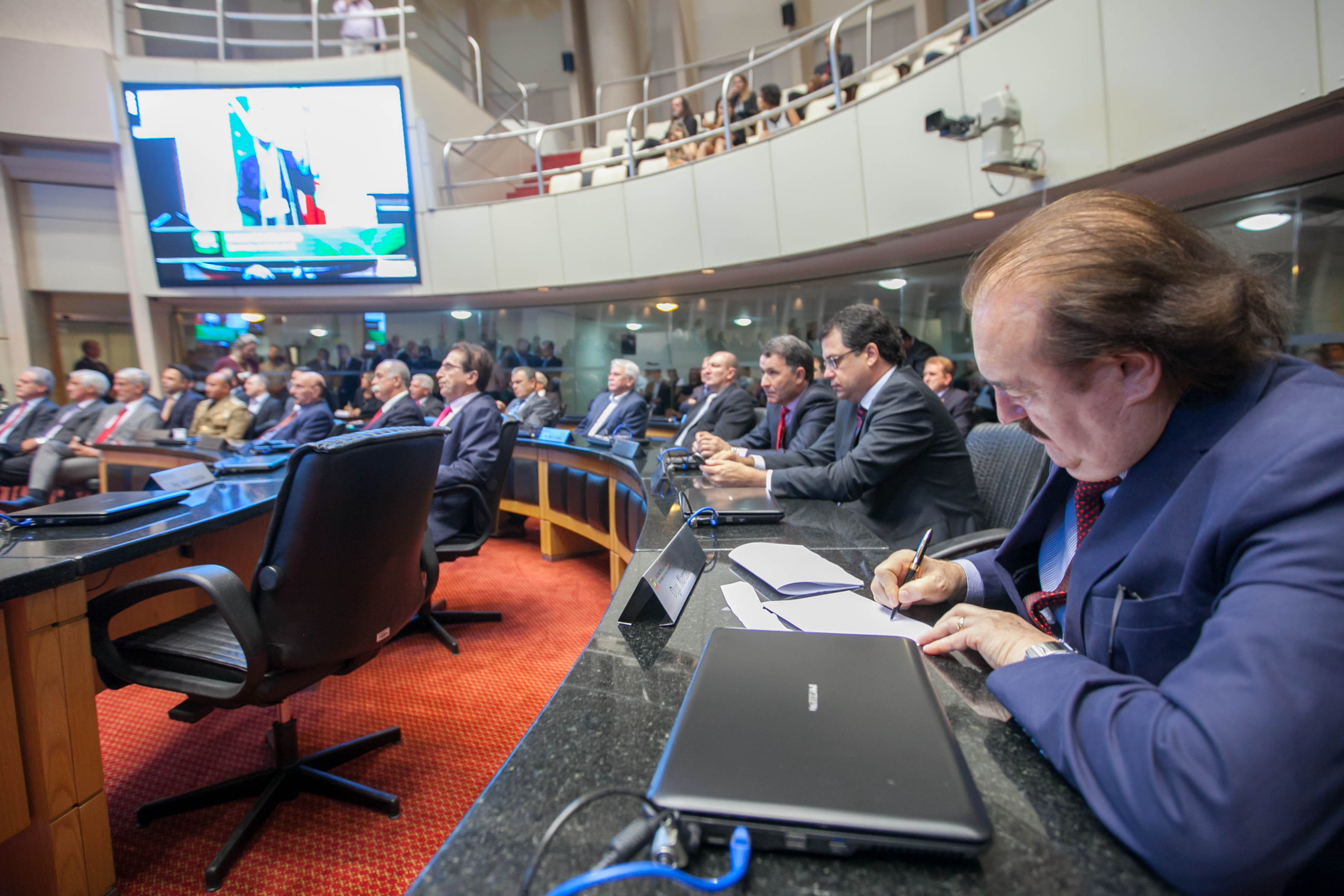 Governador Raimundo Colombo Faz Leitura da Mensagem Anual na Alesc