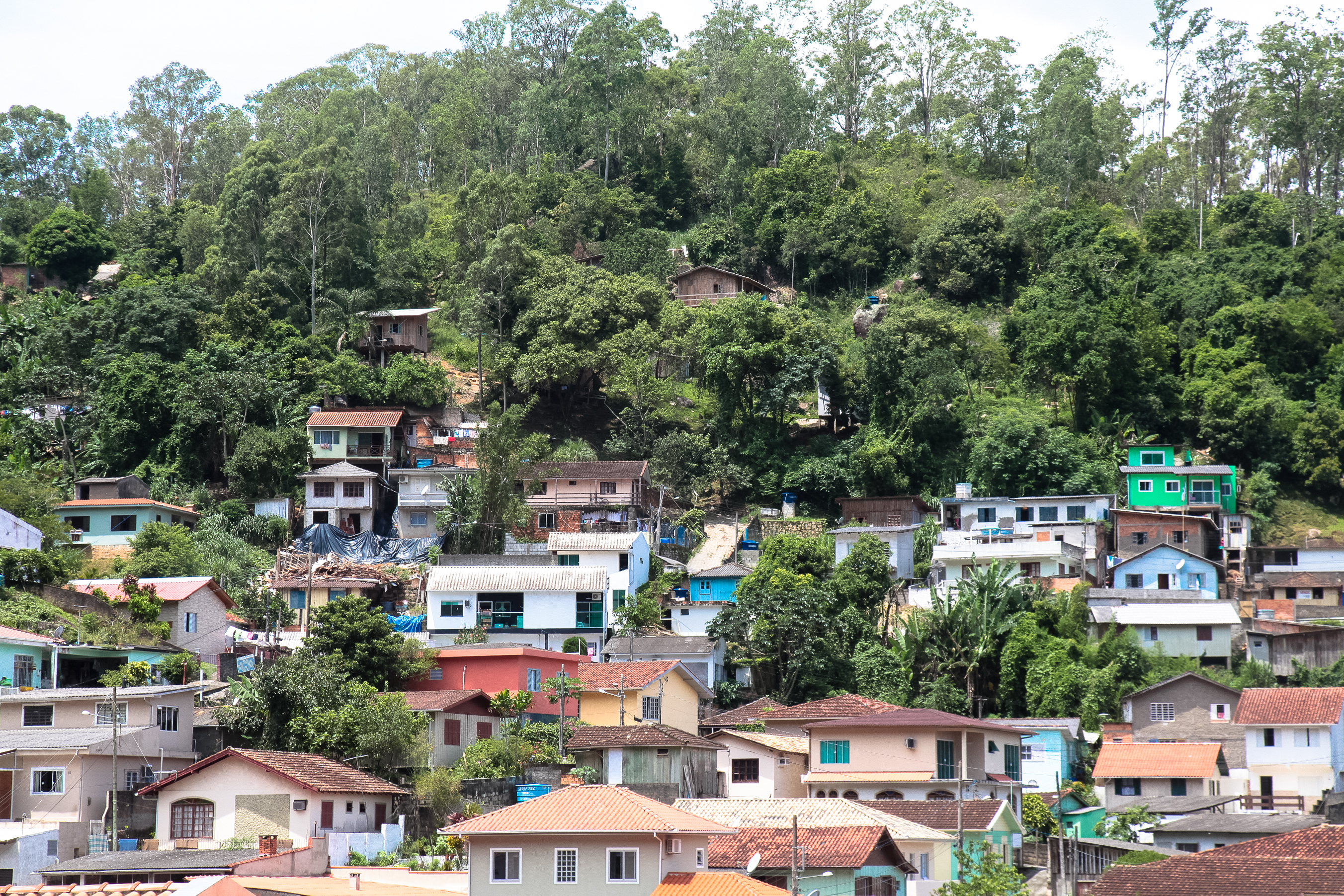 Áreas de risco - Bairro Saco dos Limões/Florianópolis