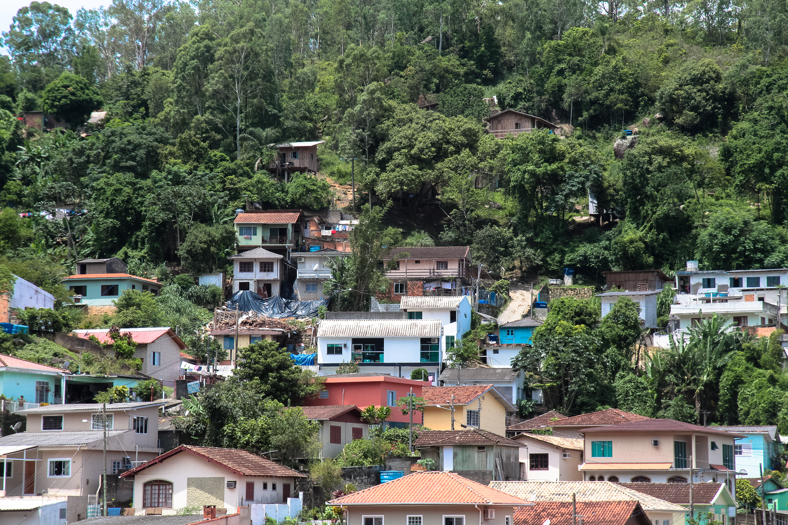 Áreas de risco - Bairro Saco dos Limões/Florianópolis
