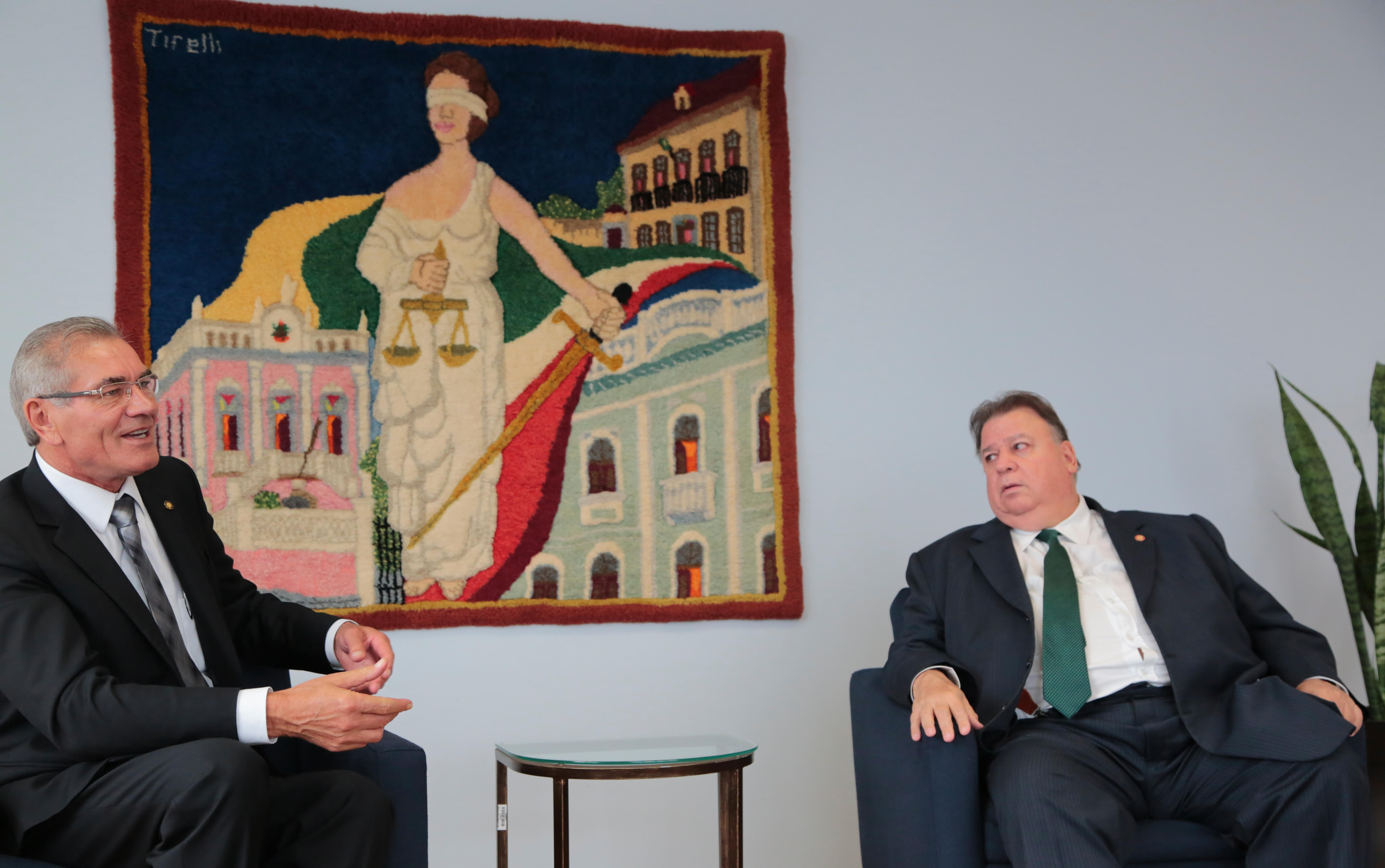 Presidente da ALESC visita MP-SC
