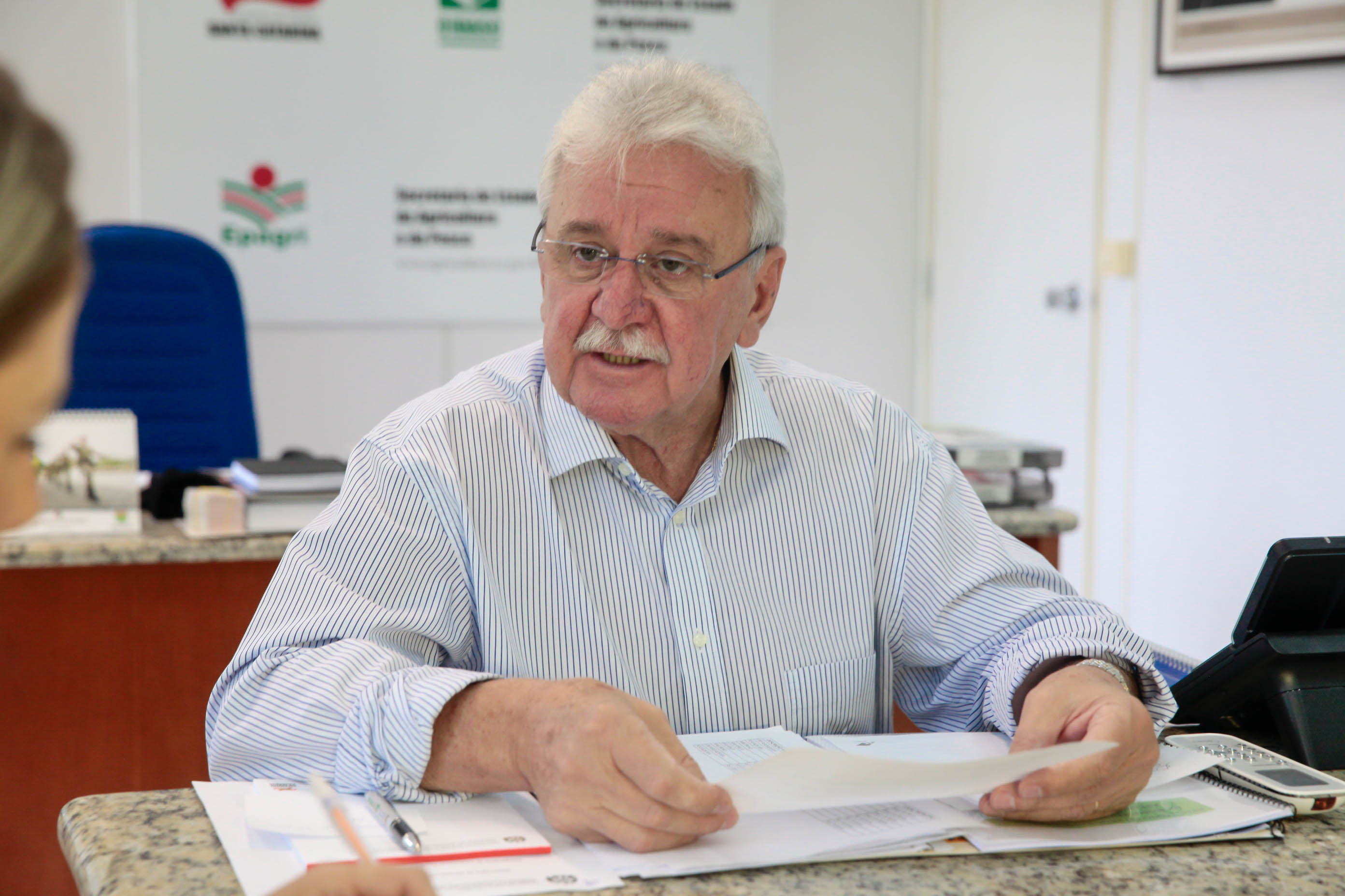 Moacir Sopelsa, secretário de Estado da Agricultura e da Pesca