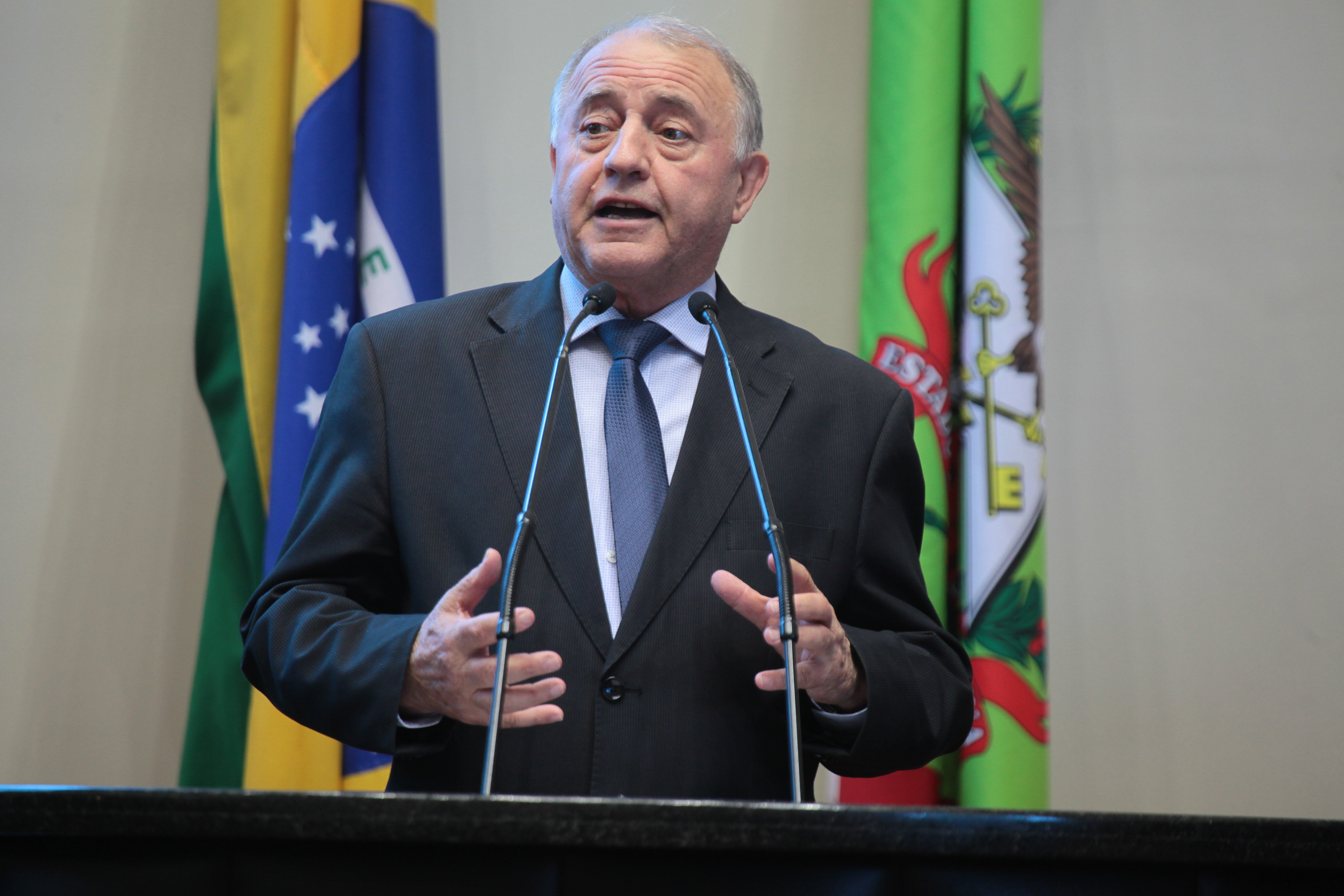 Sessão ordinária. Deputado Natalino Lazare (PR). Foto: Miriam Zomer/Agência AL