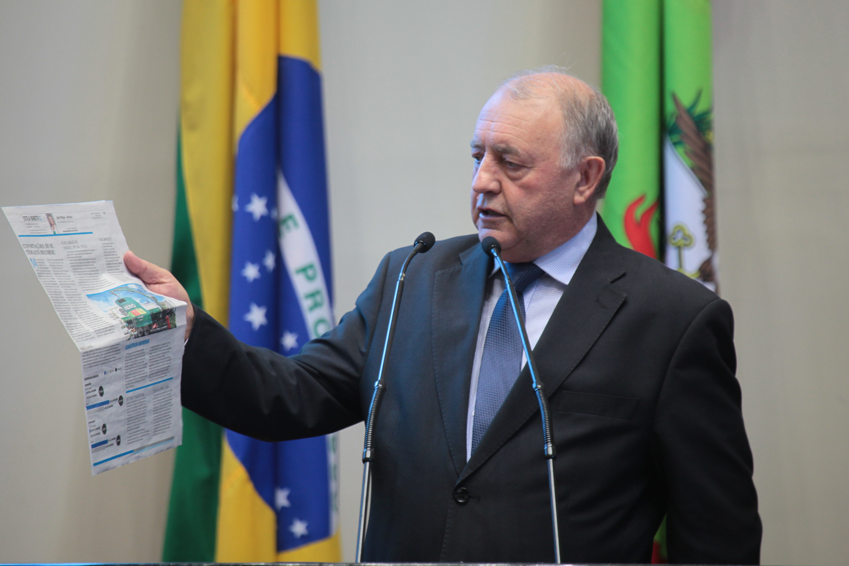 Sessão ordinária. Deputado Natalino Lazare (PR). Foto: Miriam Zomer/Agência AL