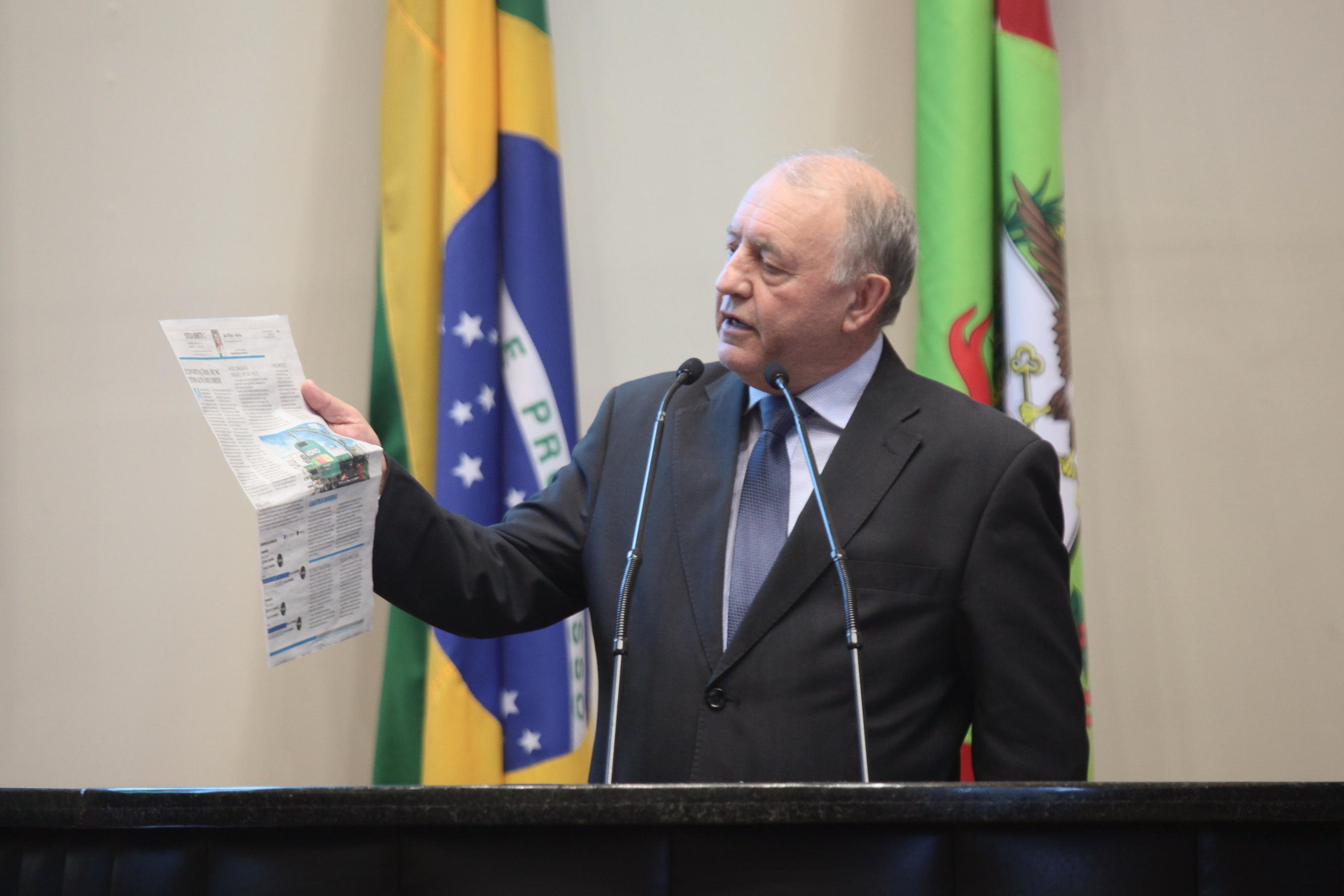 Sessão ordinária. Deputado Natalino Lazare (PR). Foto: Miriam Zomer/Agência AL