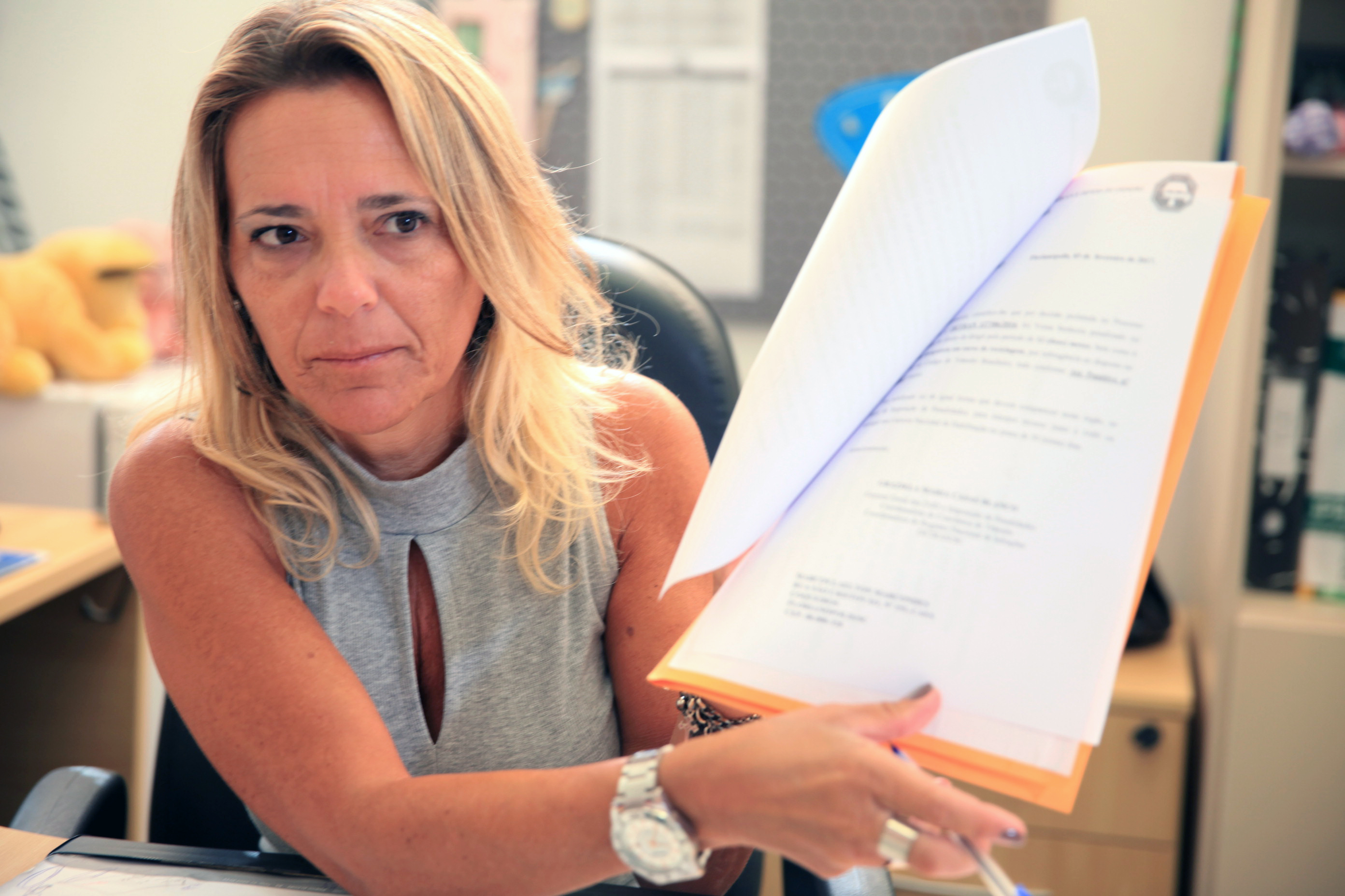 Graziela Casas Blanco - gerente de penalidades do Detran / SC. Foto: Fábio Queiroz / Agência AL