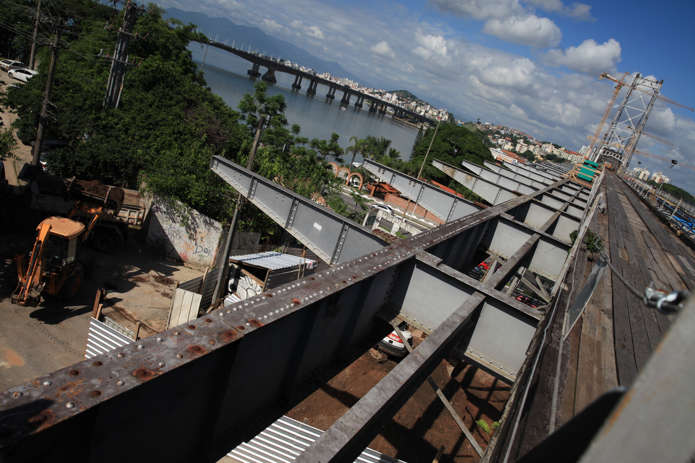 Governador Fala Sobre Obras de Restauração da Ponte Hercílio Luz