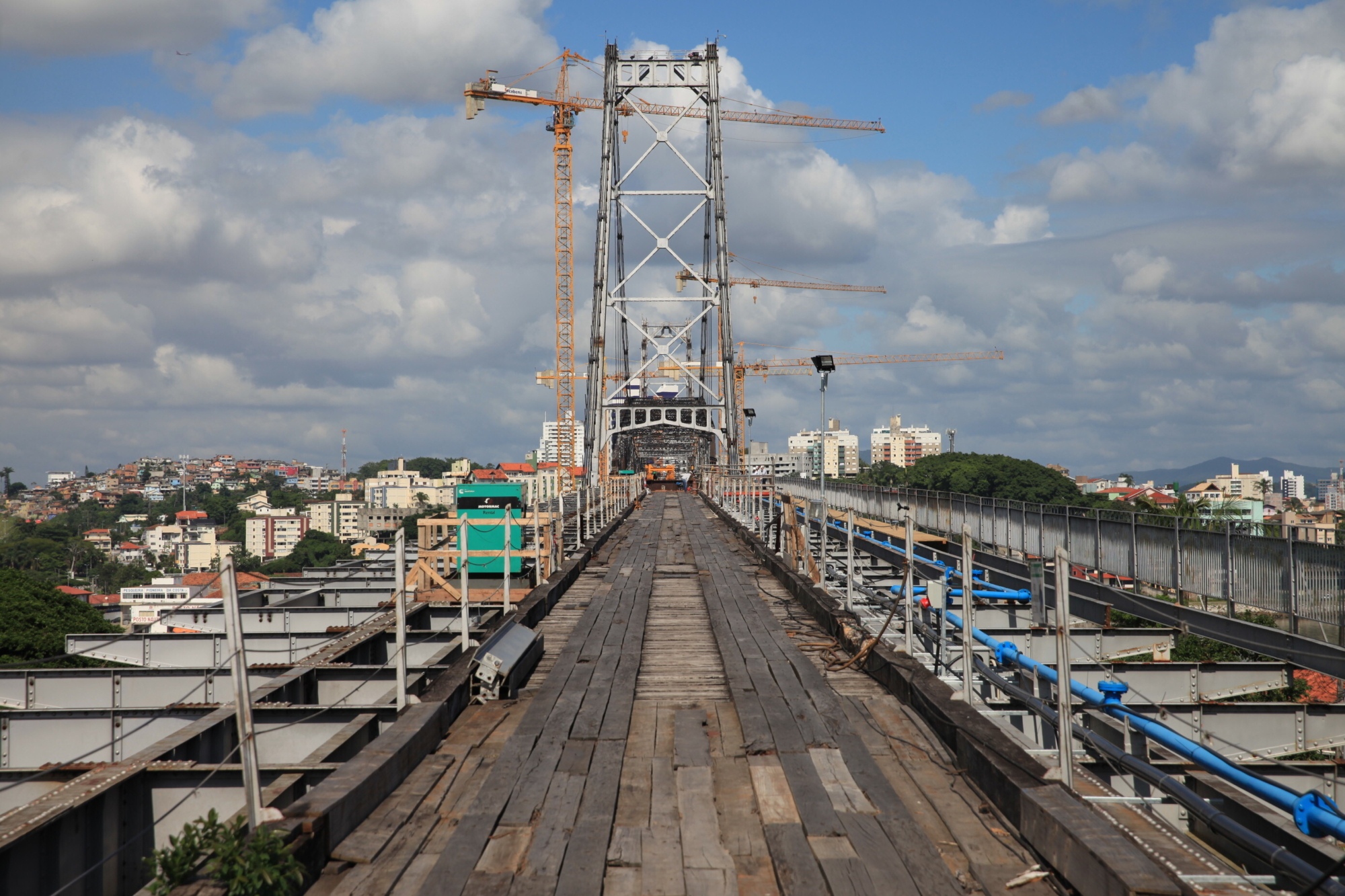 Etapa de transferência de carga da Ponte Hercílio Luz começa neste sábado (11)
