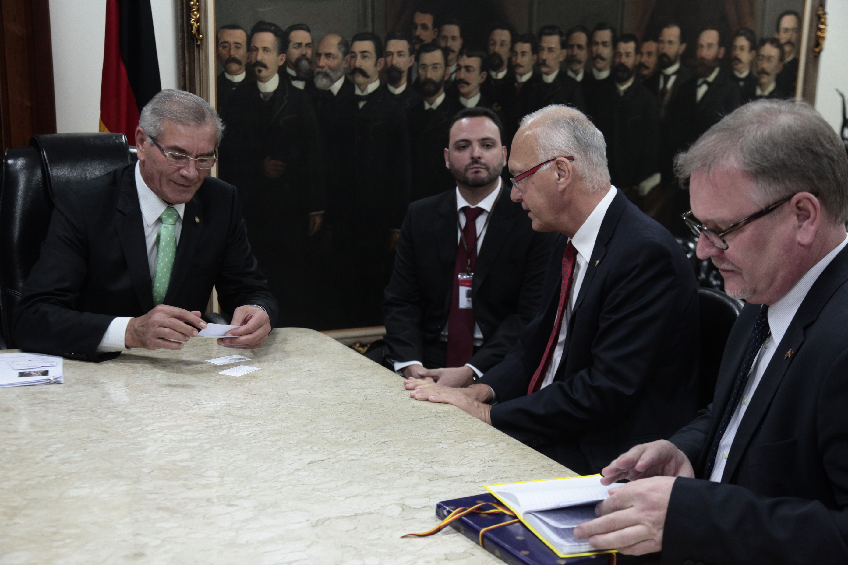 Visita Embaixador da Alemanha no Brasil Sr. Georg Witschel