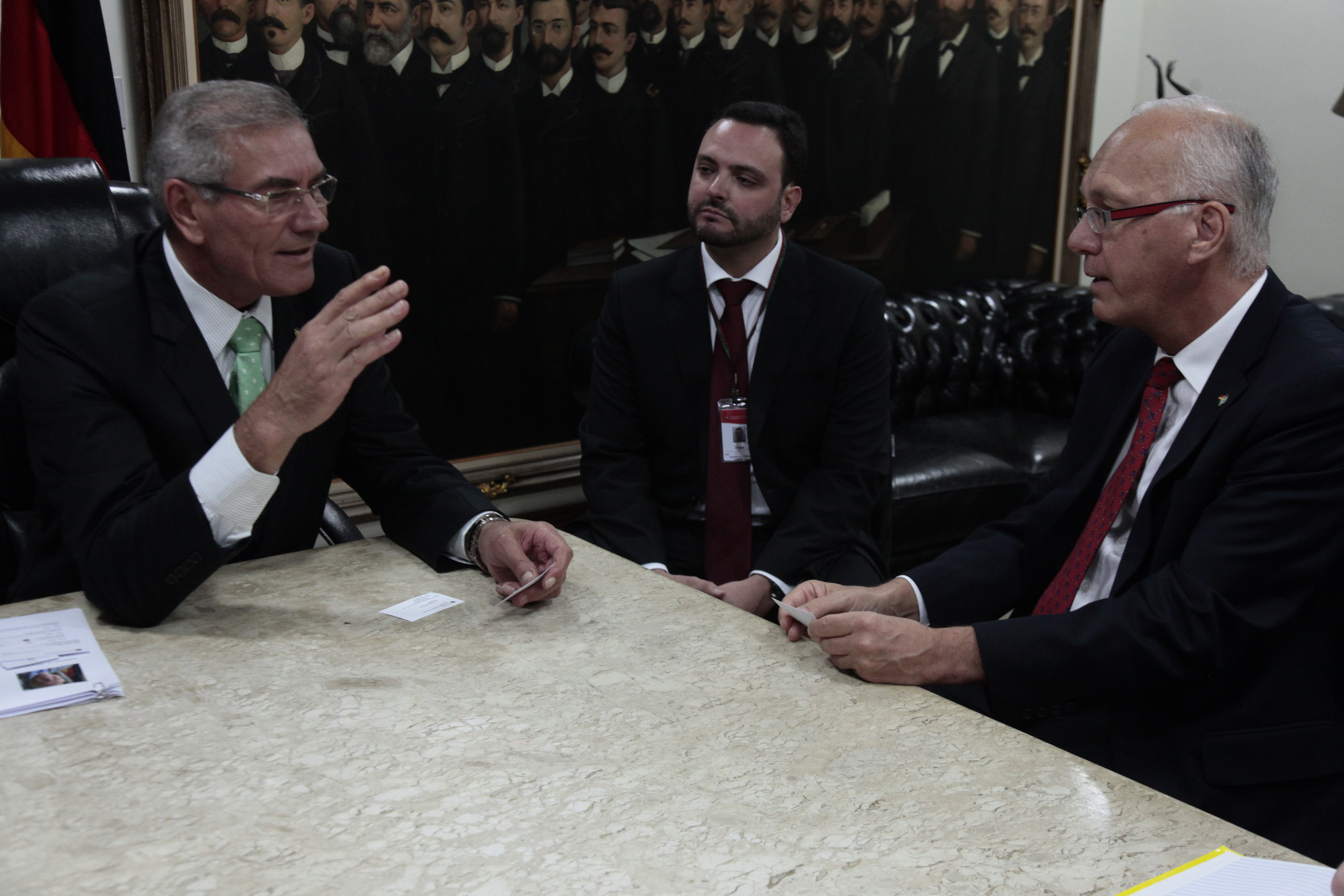 Visita Embaixador da Alemanha no Brasil Sr. Georg Witschel