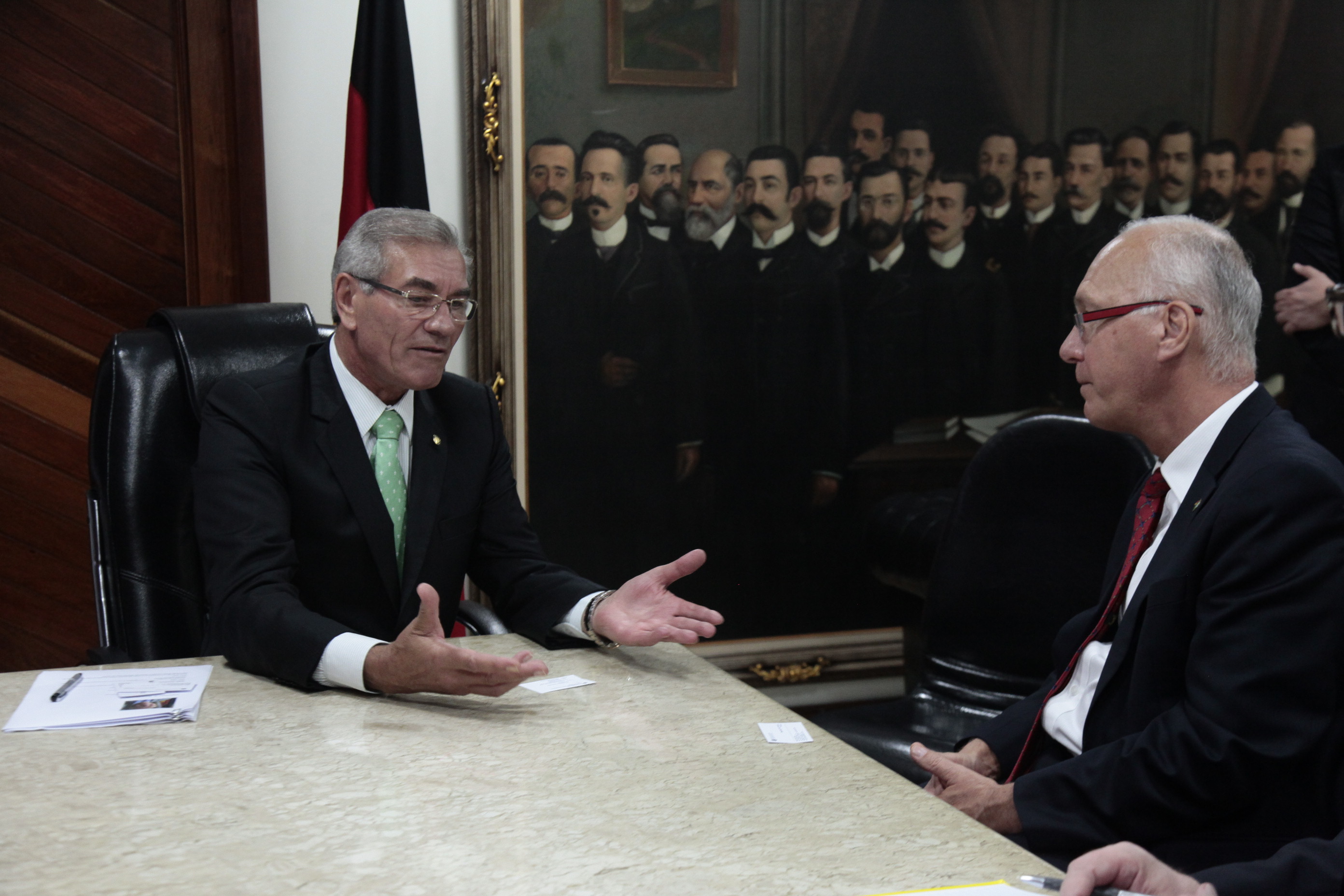 Visita Embaixador da Alemanha no Brasil Sr. Georg Witschel