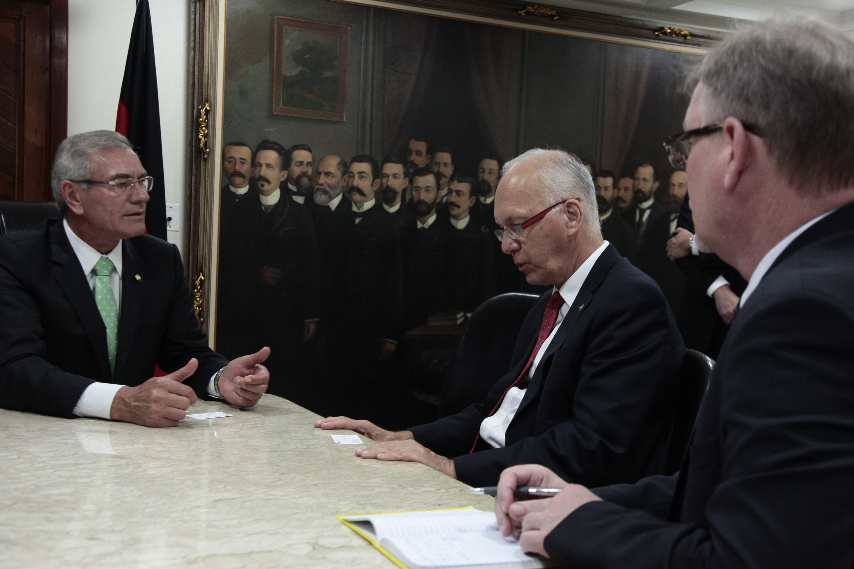 Visita Embaixador da Alemanha no Brasil Sr. Georg Witschel