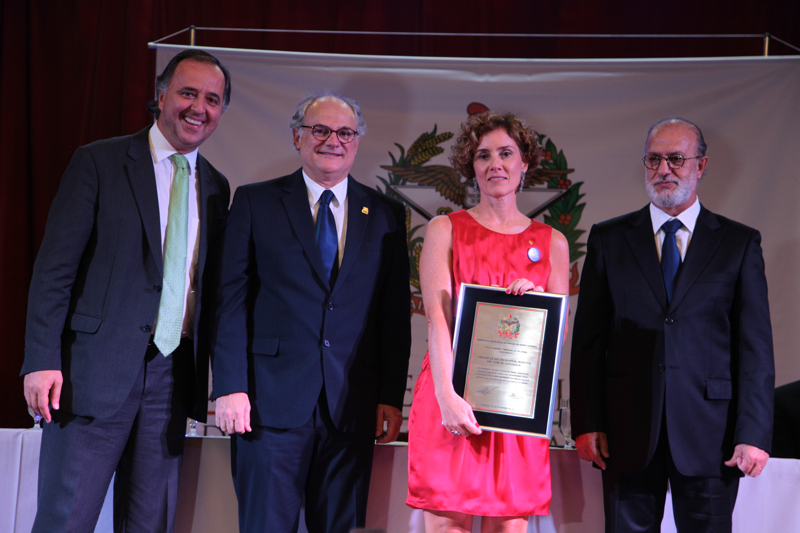 Ato Solene em homenagem a Unidade de AVC de Joinville - 20 anos de Fundação