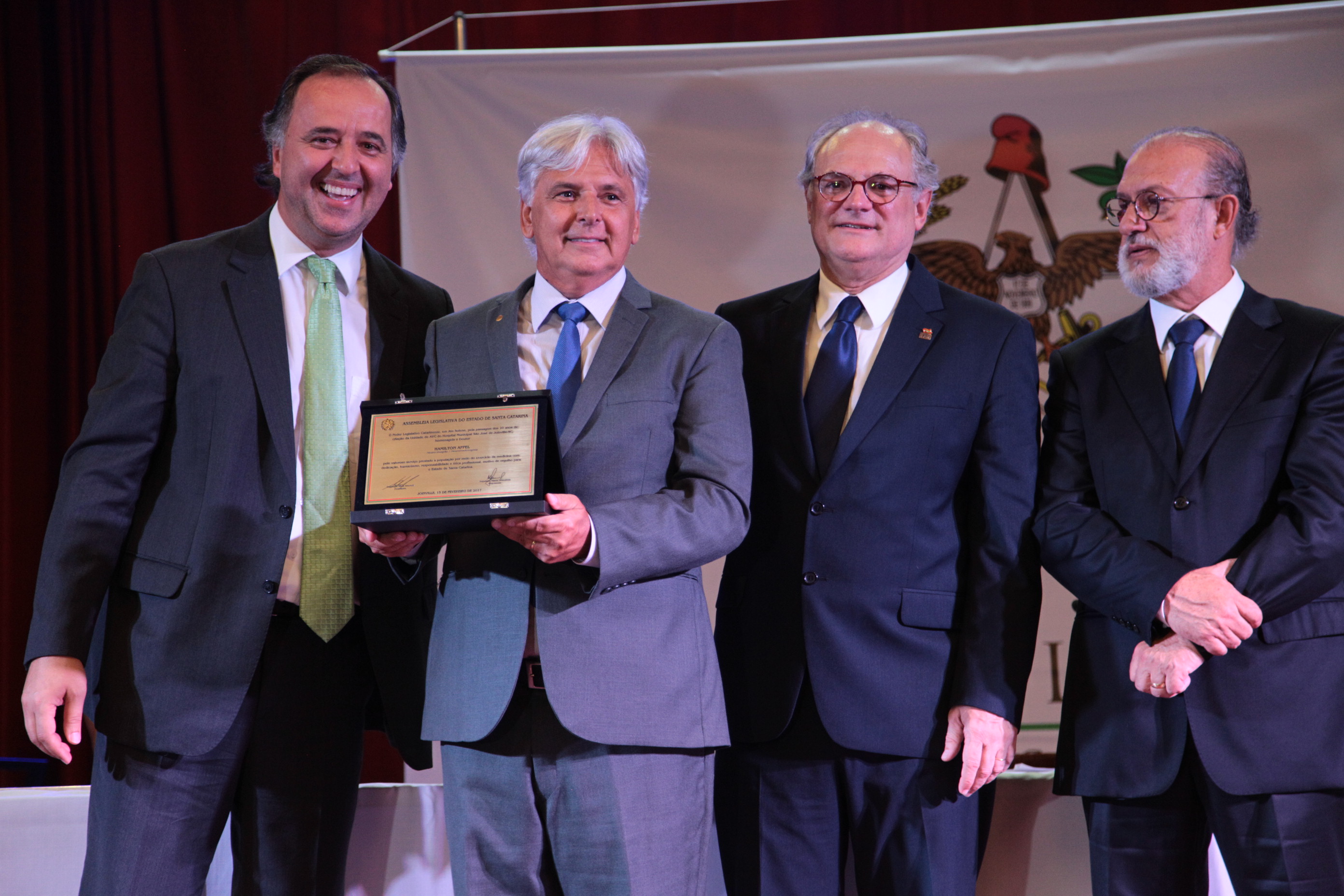 Ato Solene em homenagem a Unidade de AVC de Joinville - 20 anos de Fundação