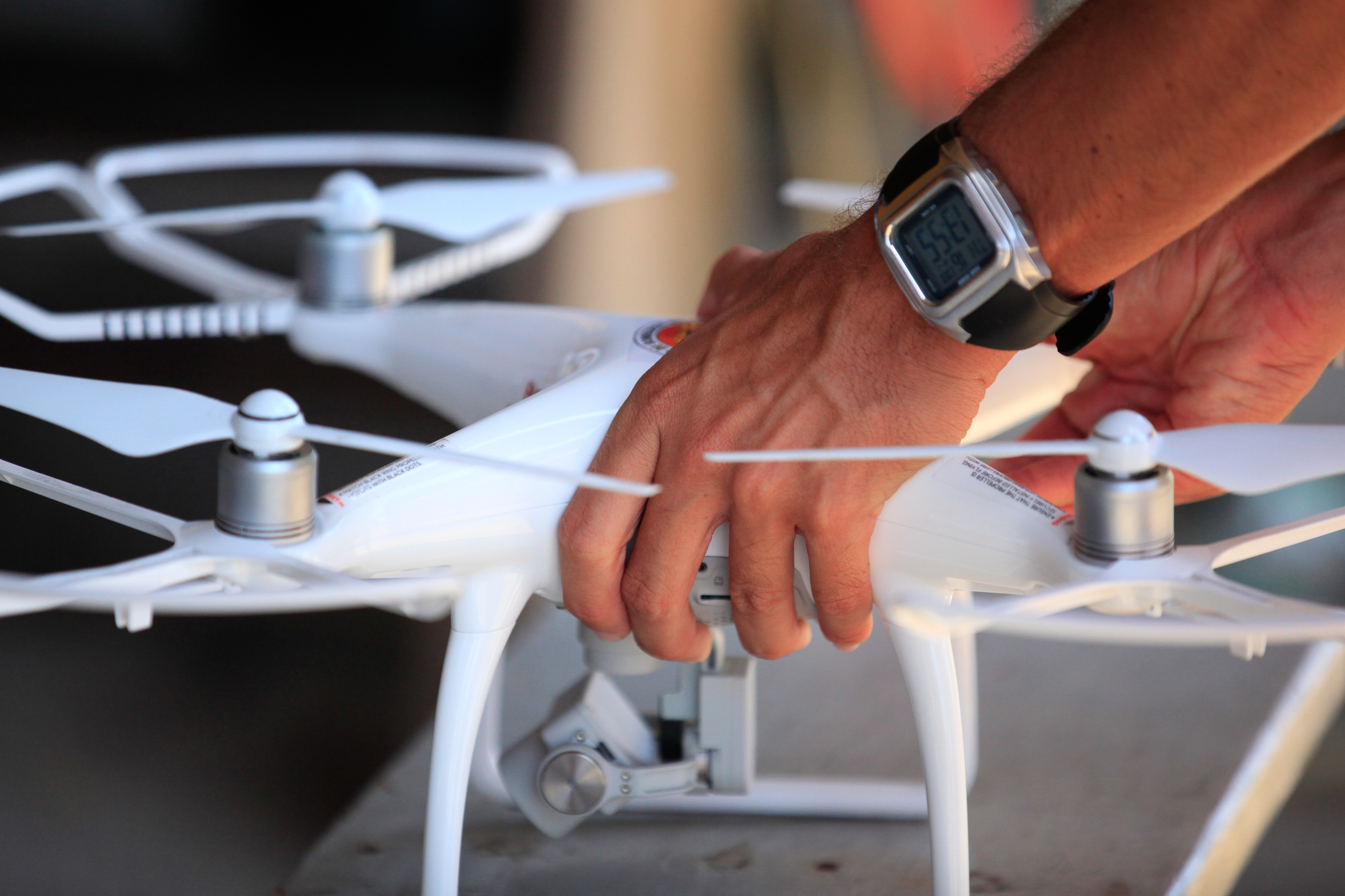 Drone nas operações do corpo de  bombeiros.