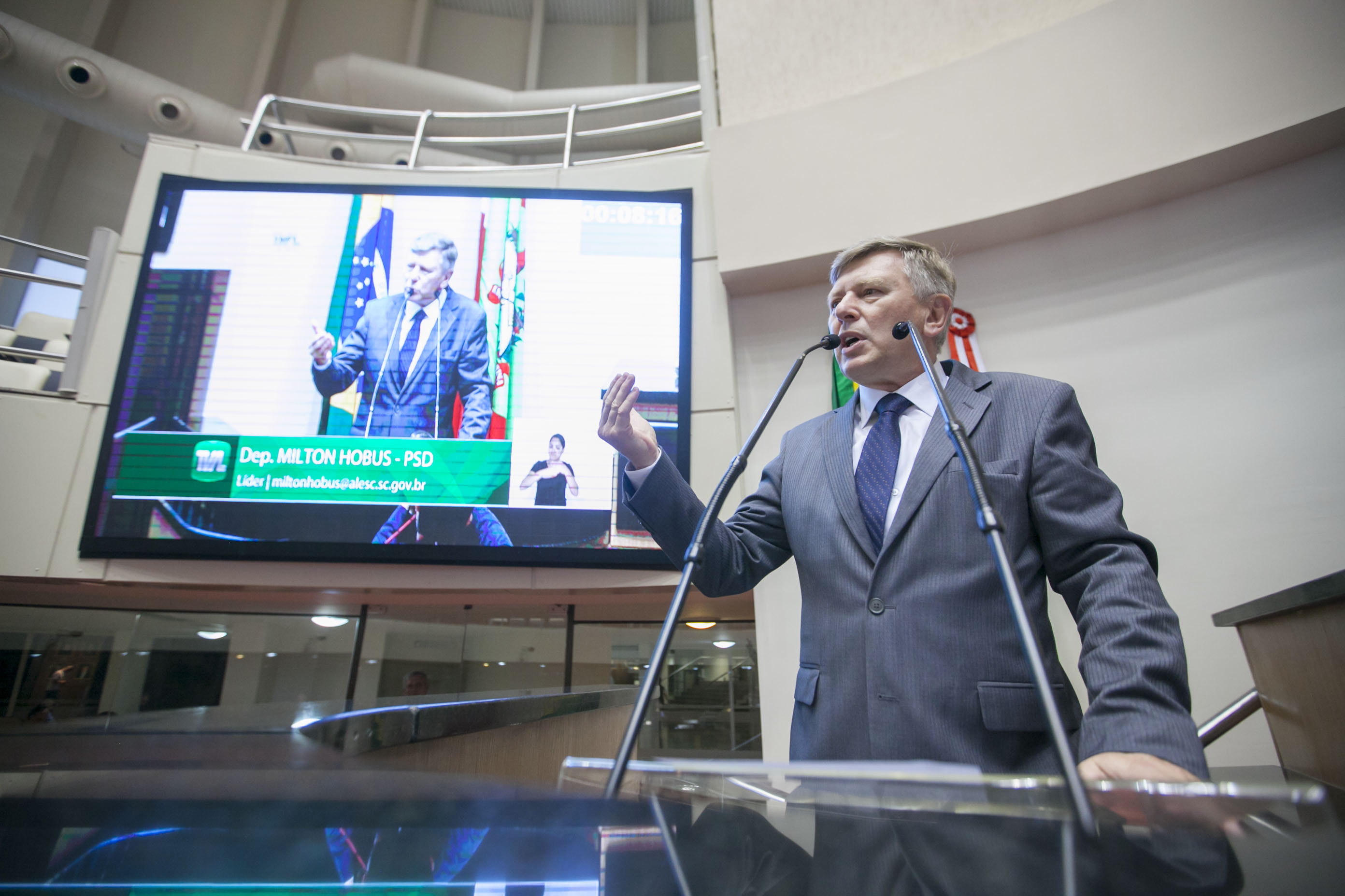 Deputado Milton Hobus (PSD) - Sessão Ordinária