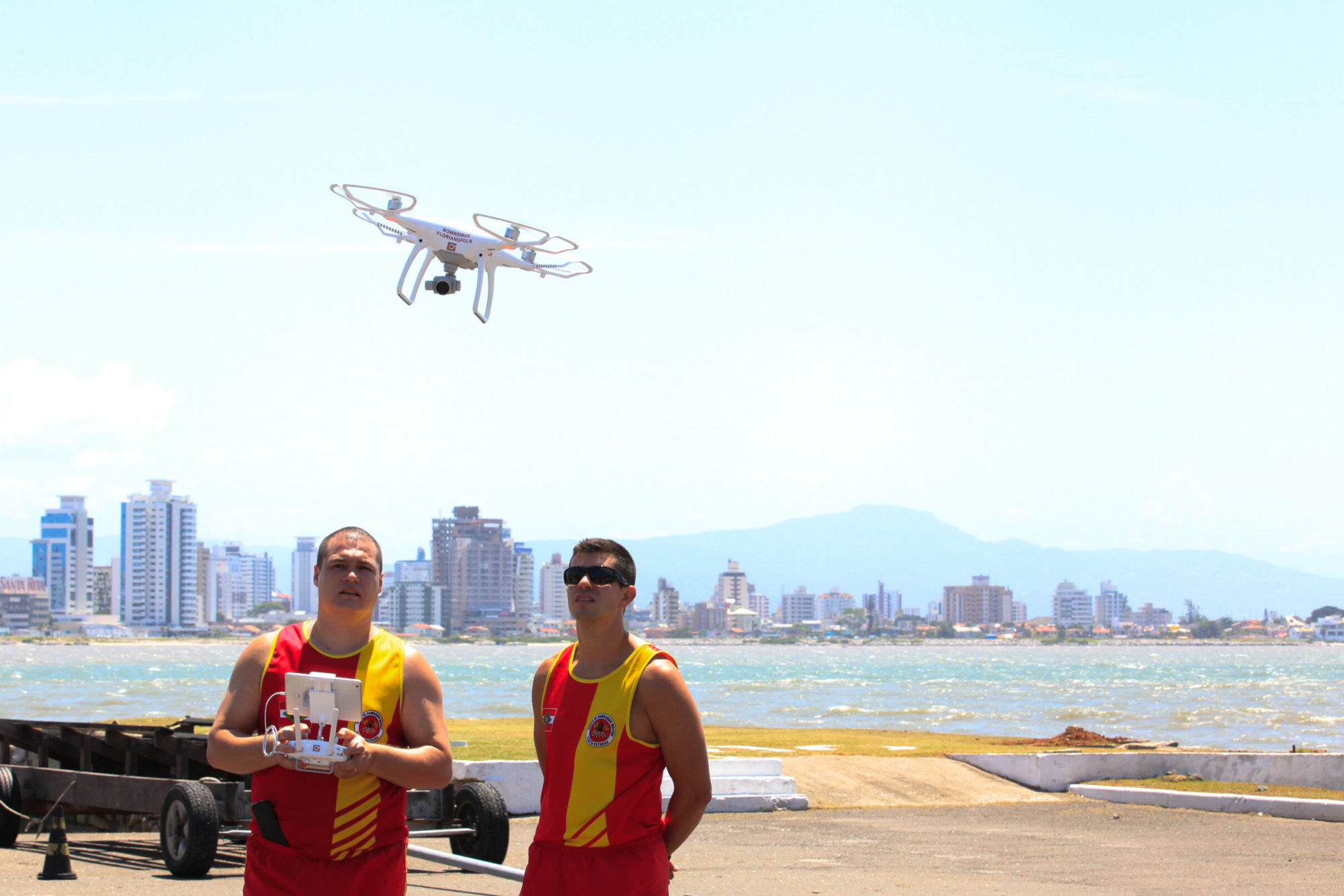 Drone vai auxiliar nos atendimentos do Corpo de Bombeiros Militar