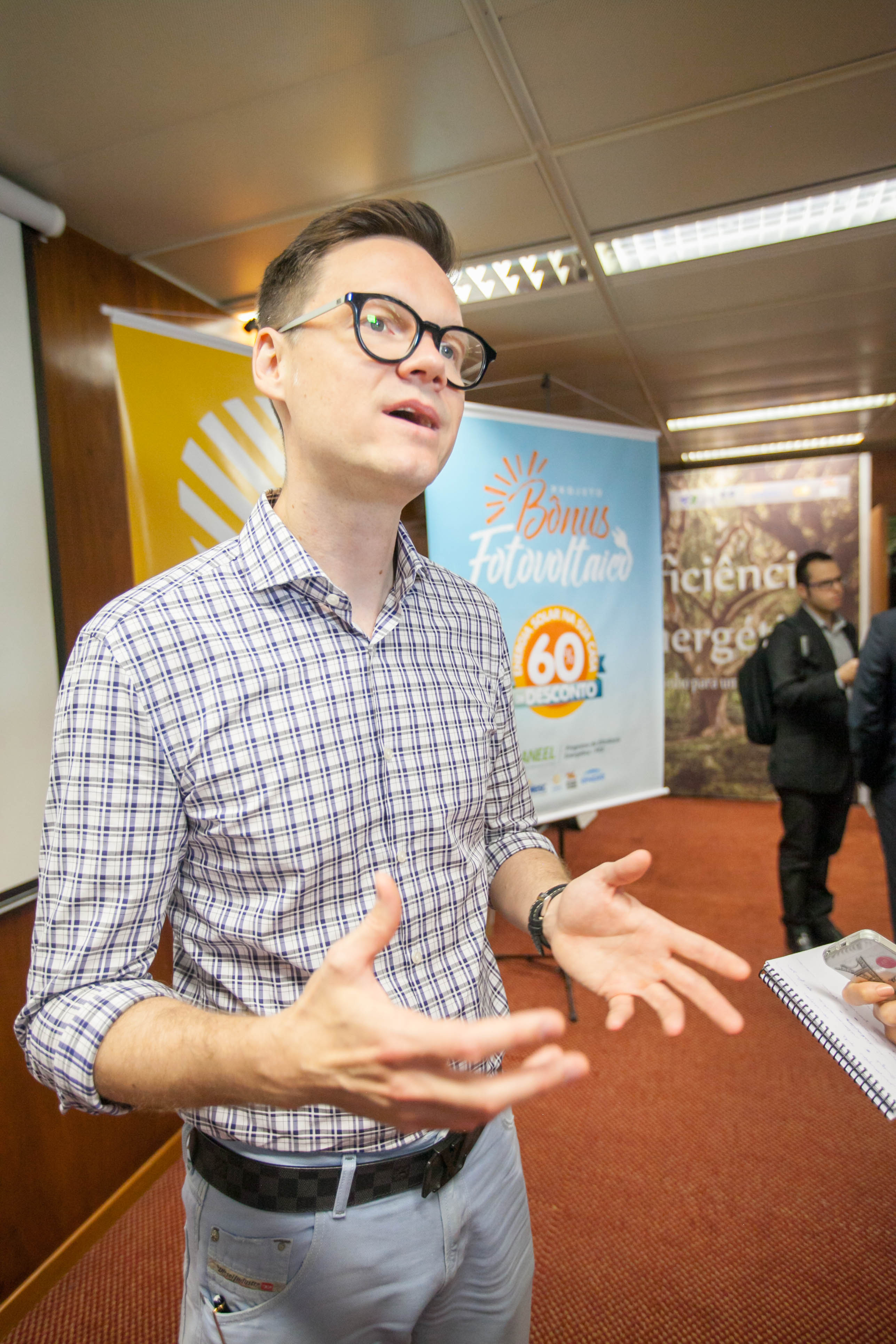 Cleverson Siewert, Presidente da Celesc - Projeto Bônus Eficiente Linha Fotovoltaica