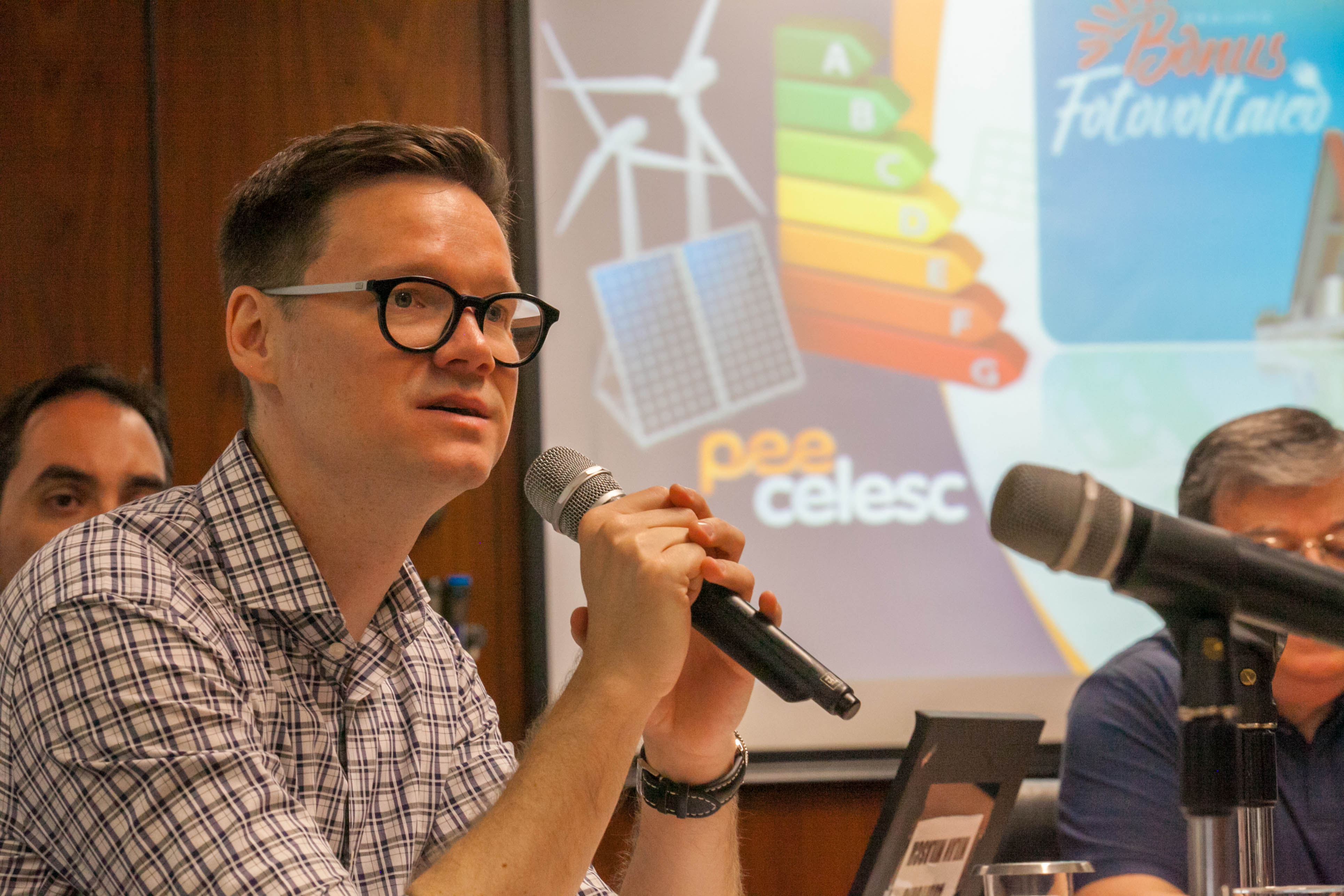 Cleverson Siewert, Presidente da Celesc - Projeto Bônus Eficiente Linha Fotovoltaica