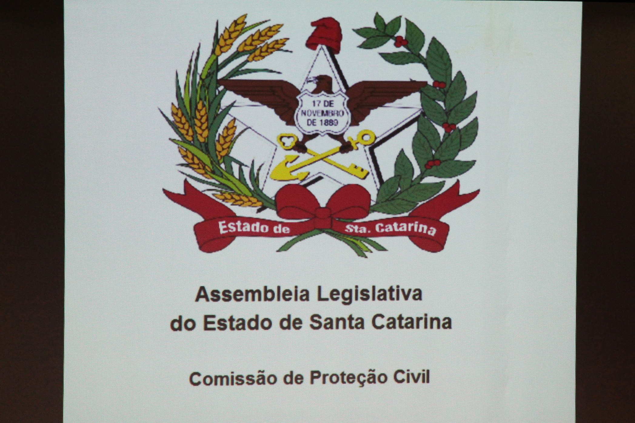 Instalação da Comissão de Proteção Civil