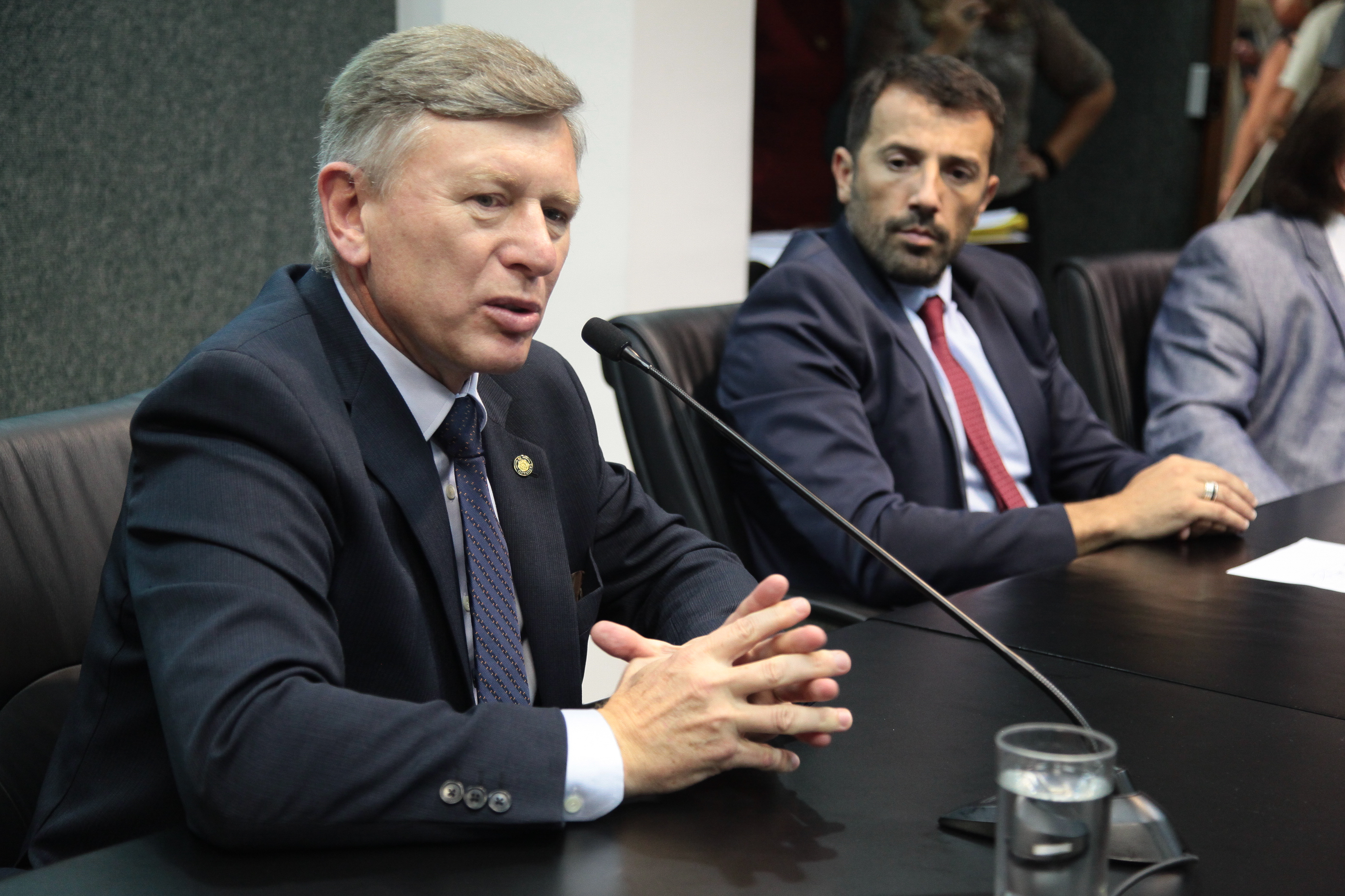 Instalação da Comissão de Proteção Civil. Deputado Milton Hobus (PSD)