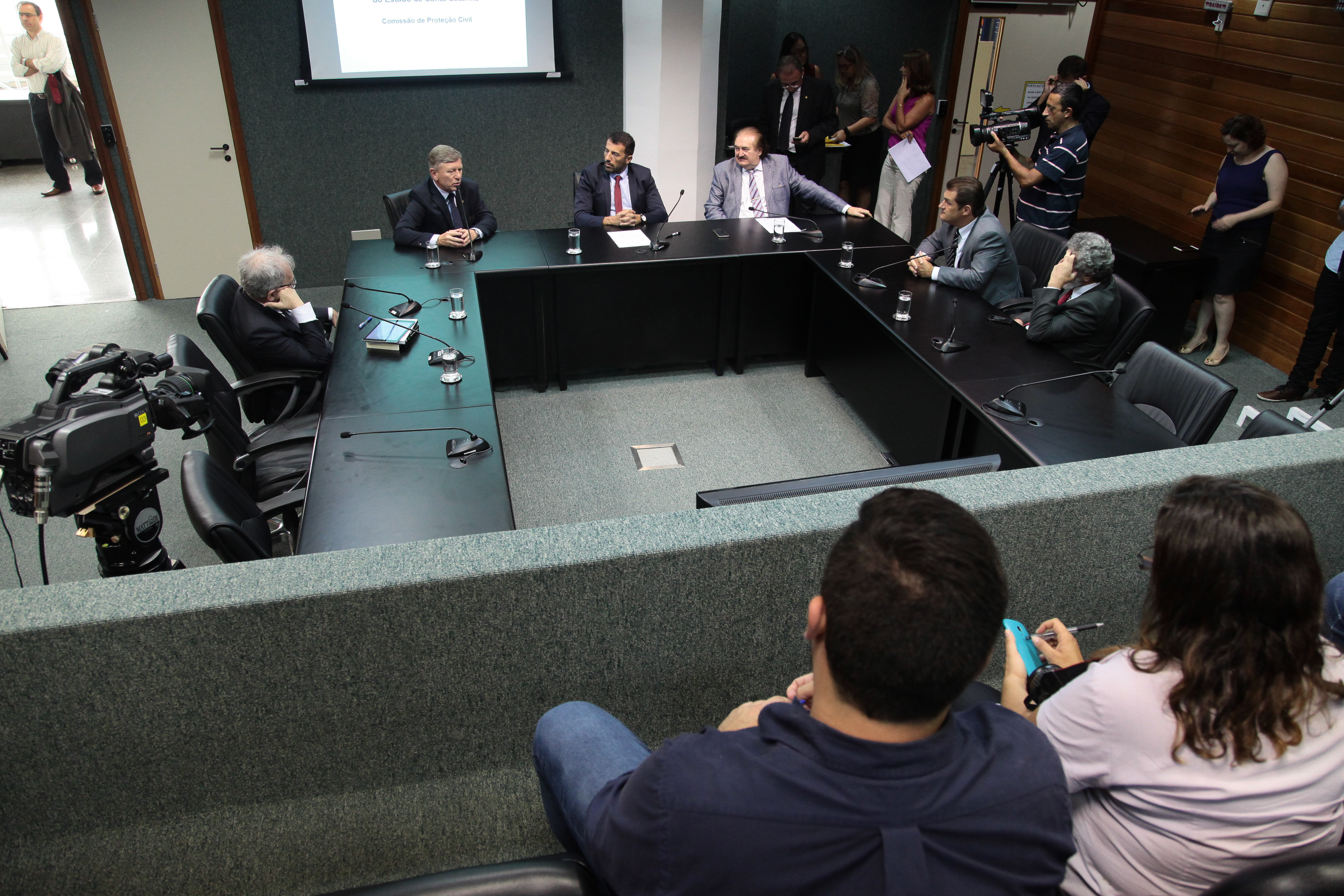 Instalação da Comissão de Proteção Civil.