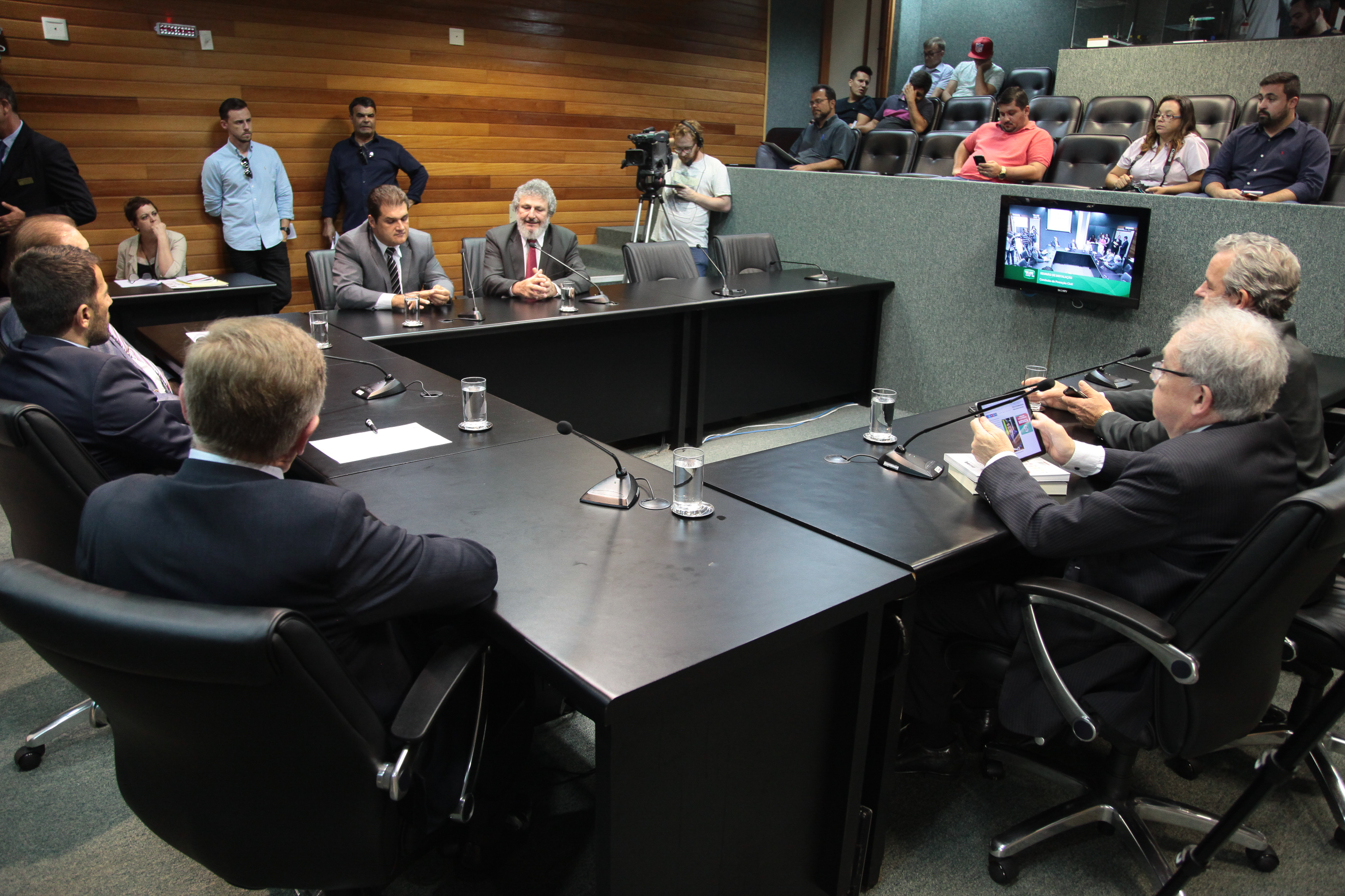 Instalação da Comissão de Proteção Civil.