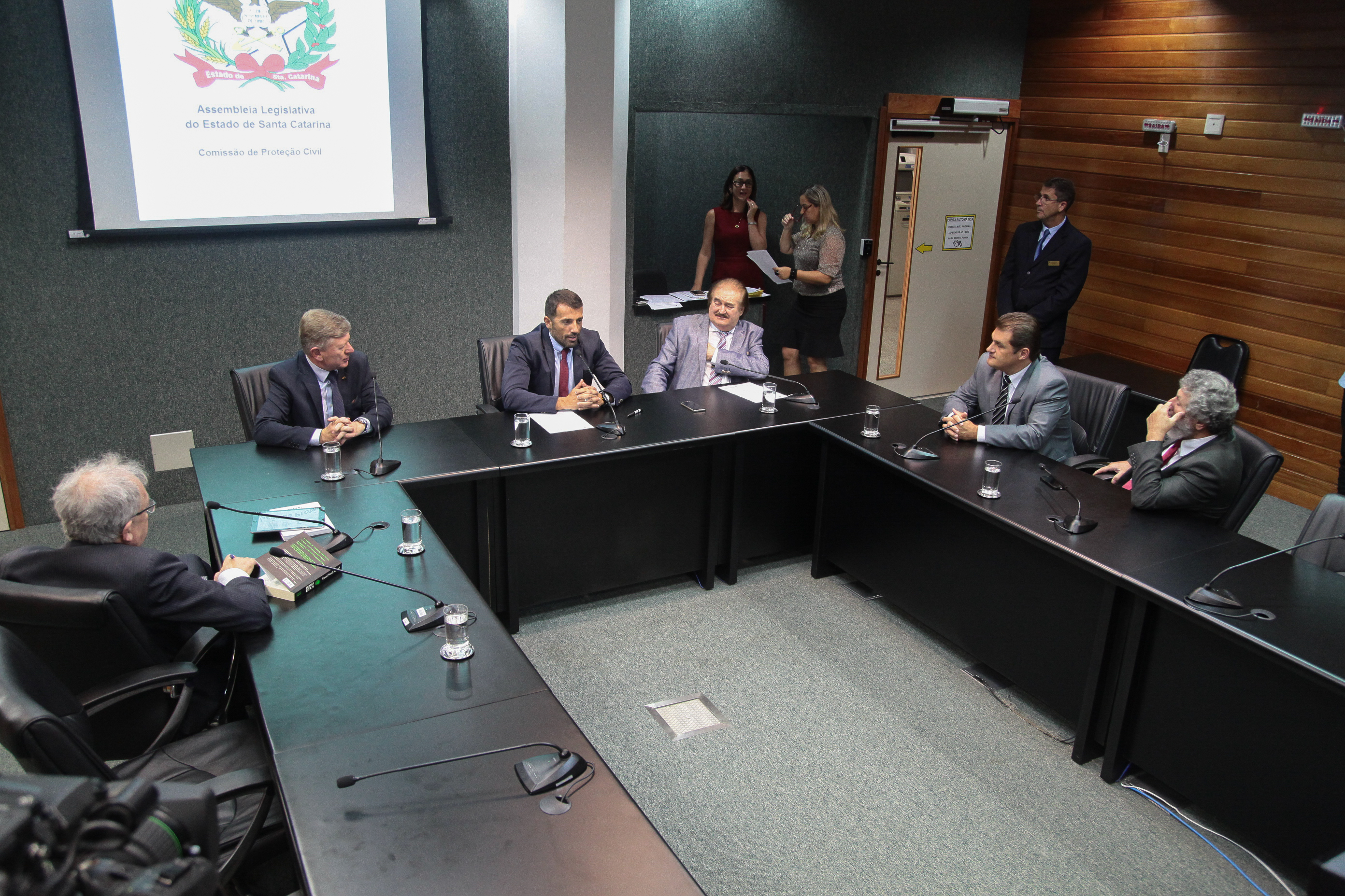 Instalação da Comissão de Proteção Civil.