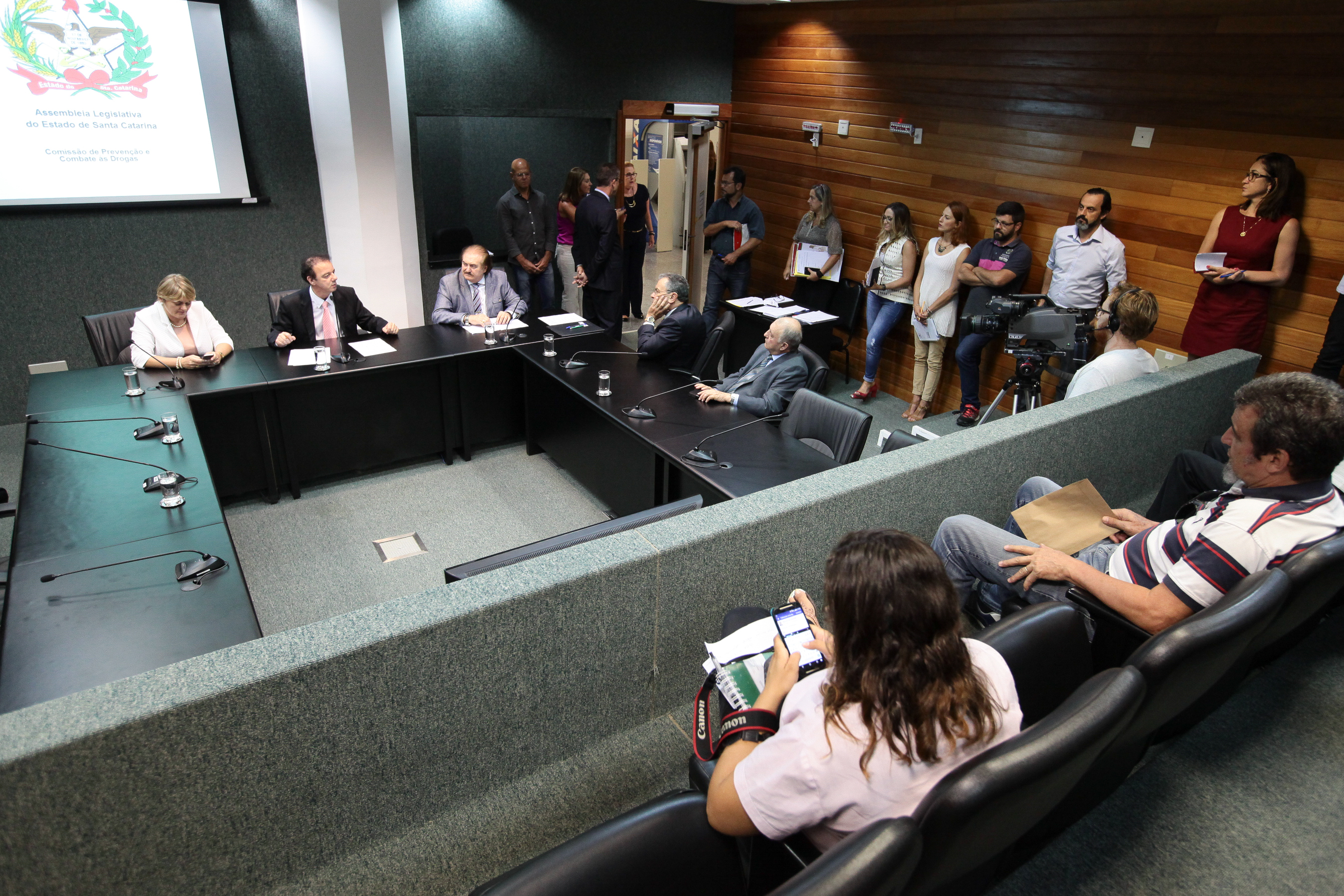 Instalação da Comissão de Prevenção e Combate às Drogas.