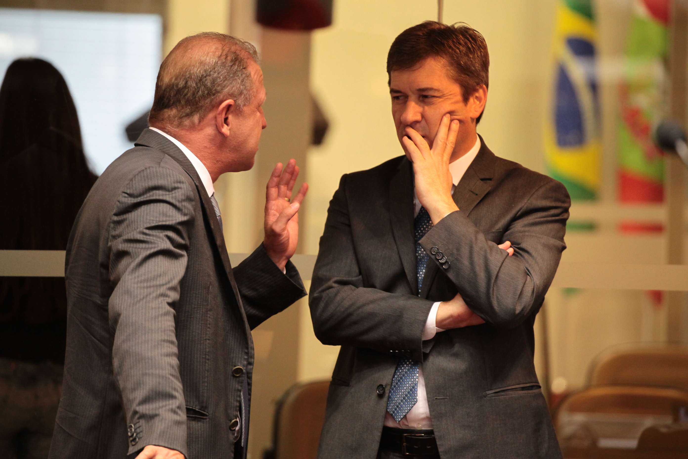 Sessão Ordinária. Deputado Gelson Merisio (PSD)  e Deputado José Nei Ascari (PSD)